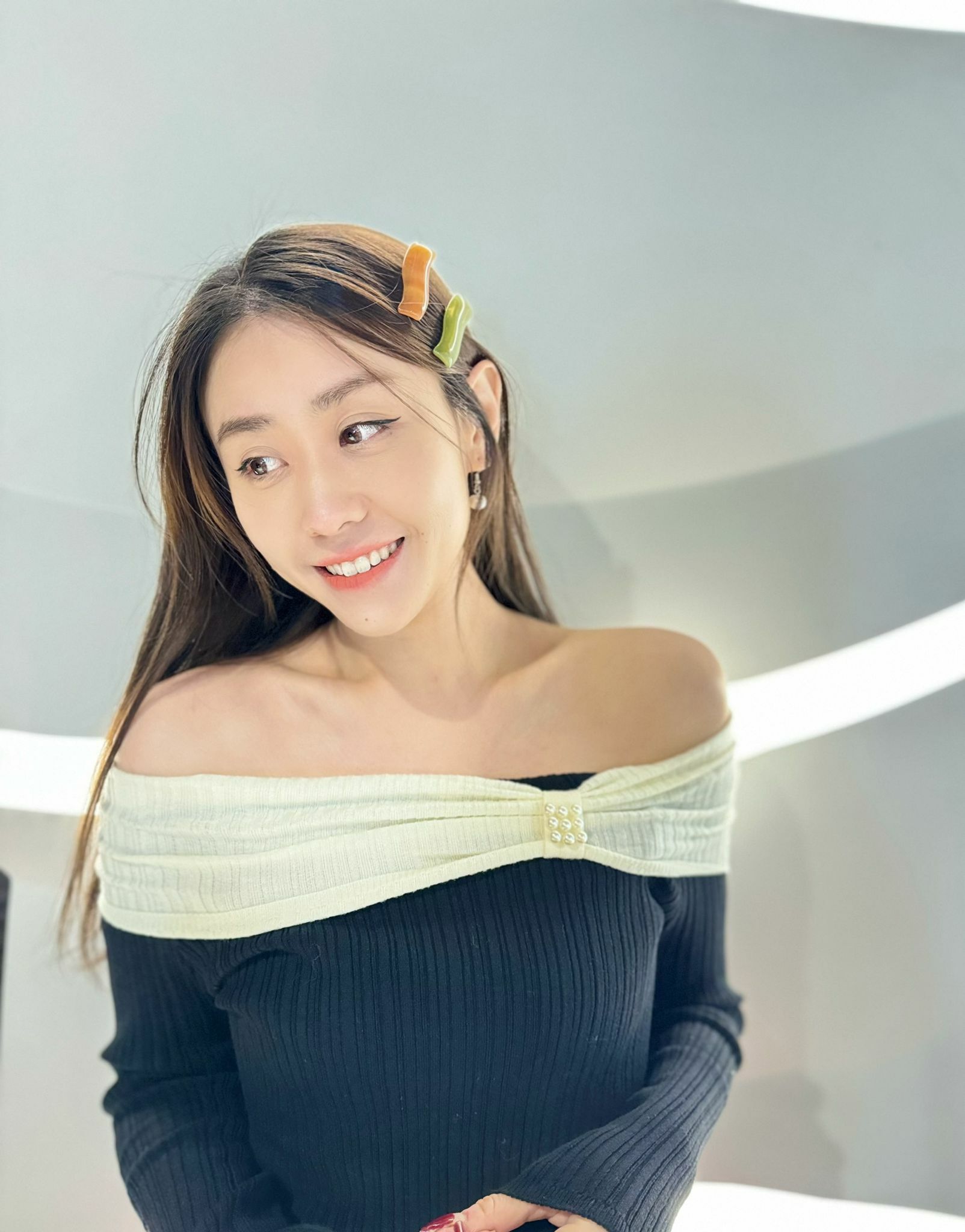 TOP#5682 🤍華麗蝴蝶結上衣