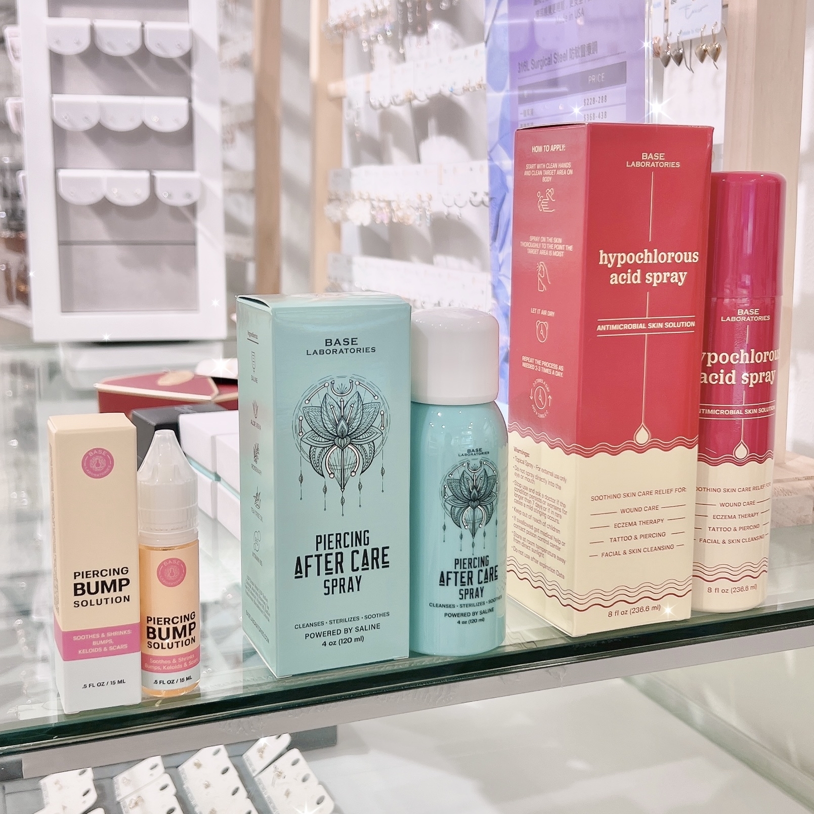 BASE LAB 穿孔增生/囊腫治療液 Piercing Bump Solution 15ml