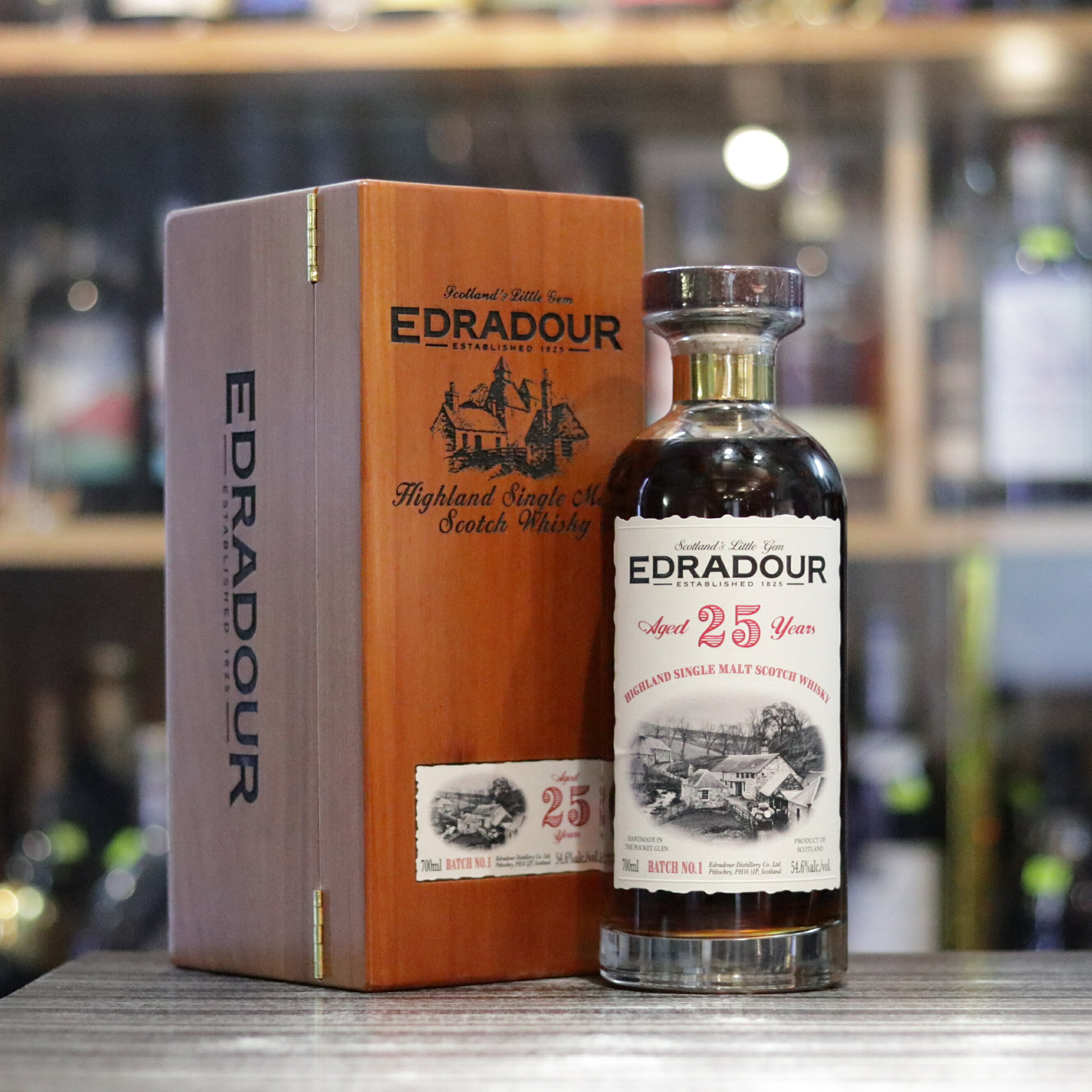 Edradour 25 Year Old "Batch 001" Sherry Cask - 70cl/54.6%
