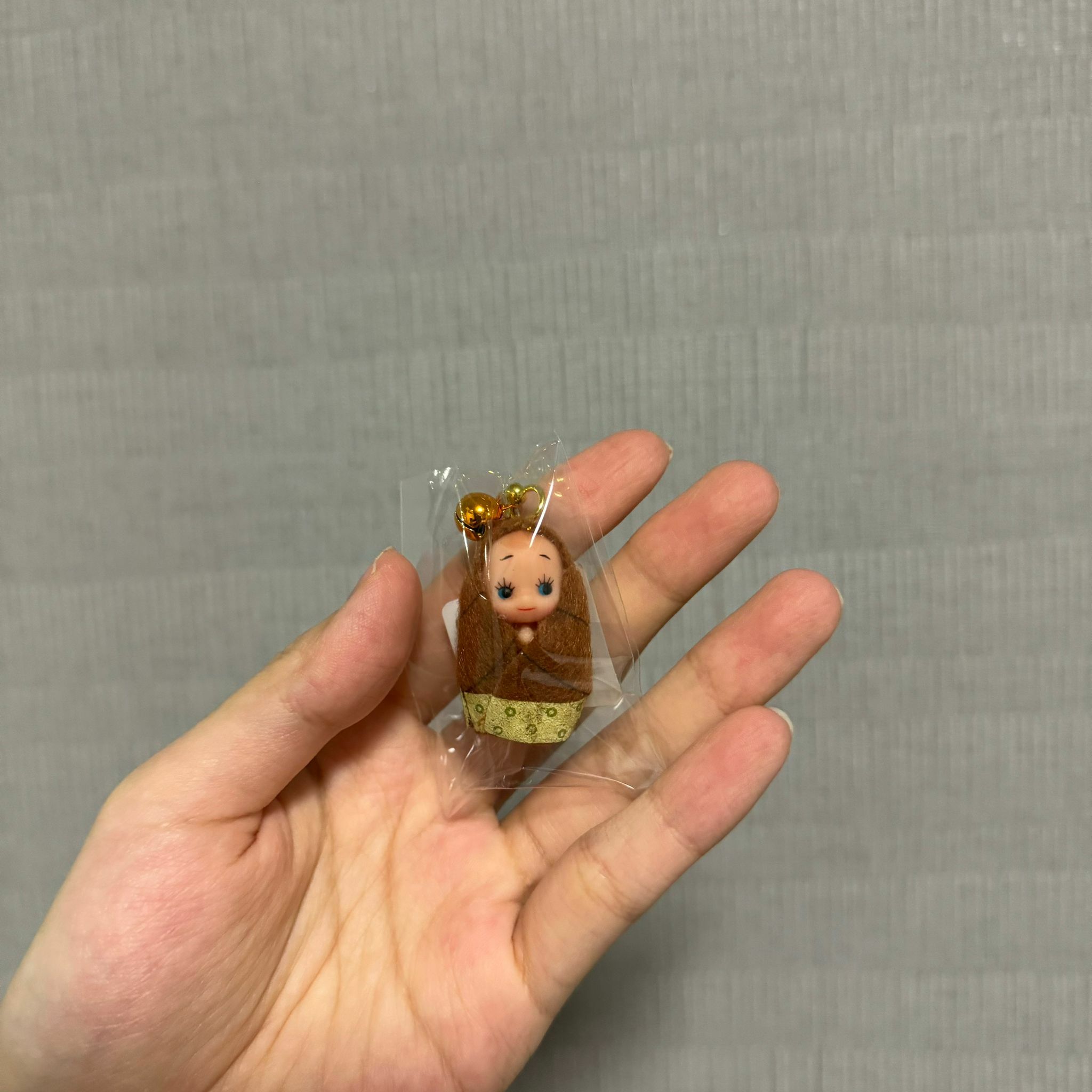 JP 超迷你丘比BB吊飾 荀 啡 T010126