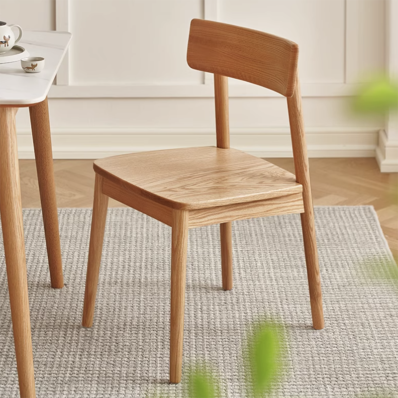 禾沐實木餐椅E款HM-L712A