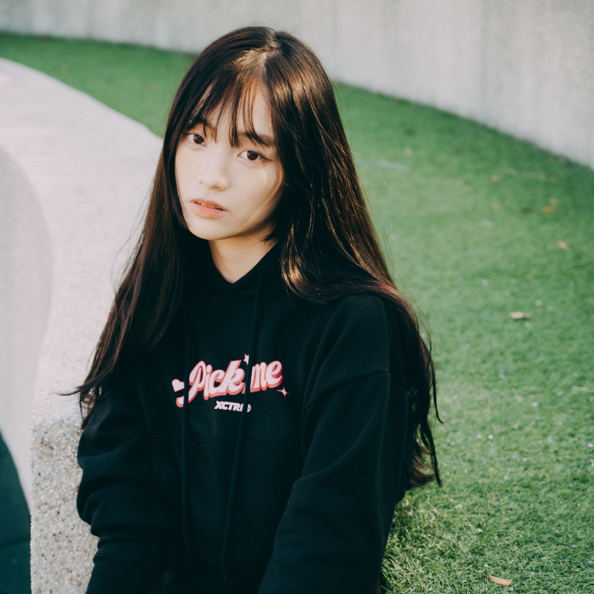 XCTRL 選我選我短版帽T-黑