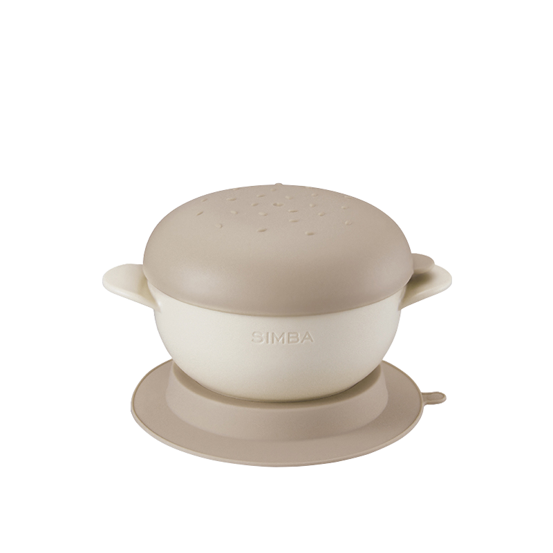 Simba 小獅王辛巴 美味漢堡吸盤碗