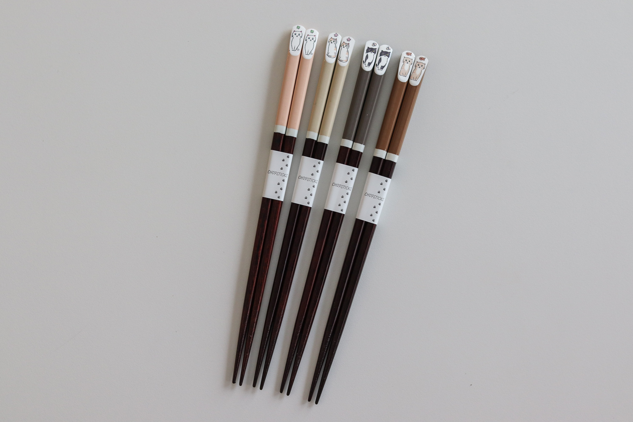 日本 ハルペイ  harupei 貓咪 若狭塗 木筷