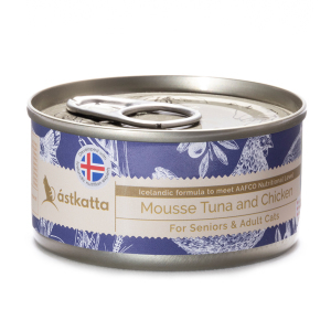Astkatta 冰島罐 高齡貓罐頭 Mousse系列