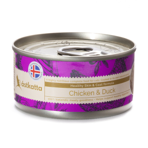 Astkatta 冰島罐 貓罐頭 護膚美毛主食配方 走地雞肉鴨肉