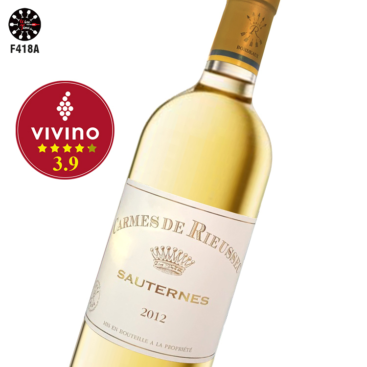 Carmes De Rieussec Sauternes 2012