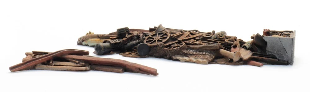 Artitec 28.124 HO scale scrap metal for sand wagon