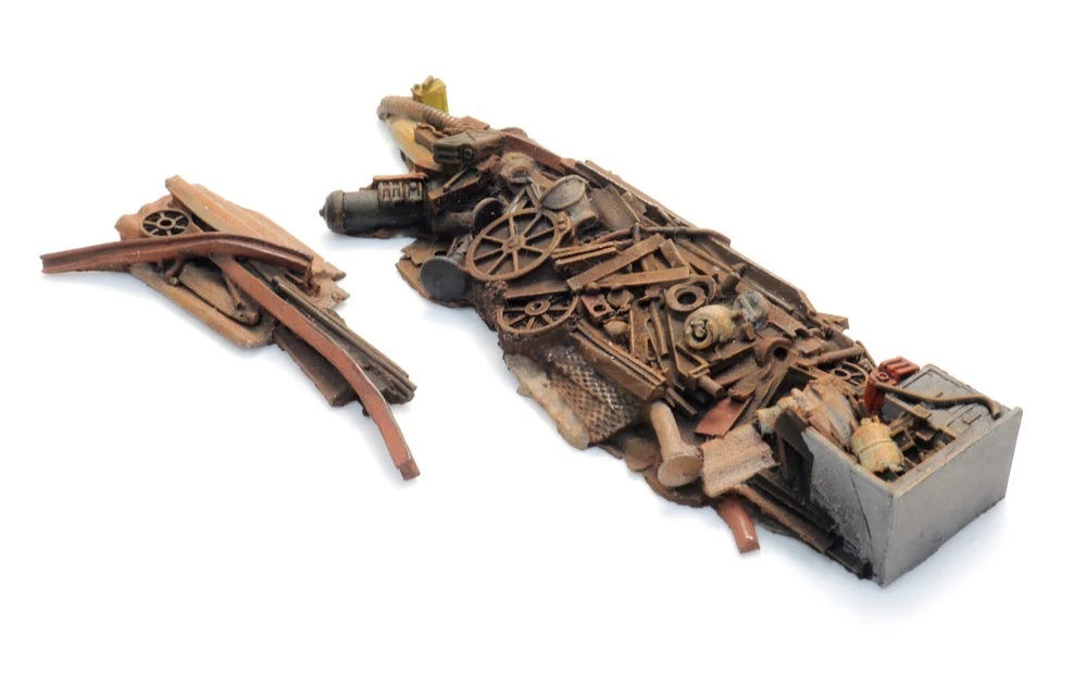Artitec 28.124 HO scale scrap metal for sand wagon