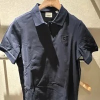 [S] BURBERRY MALLECO BBOX LOGO POLO SHIRT,NAVY, 140113A1222-NAVY (SB106)