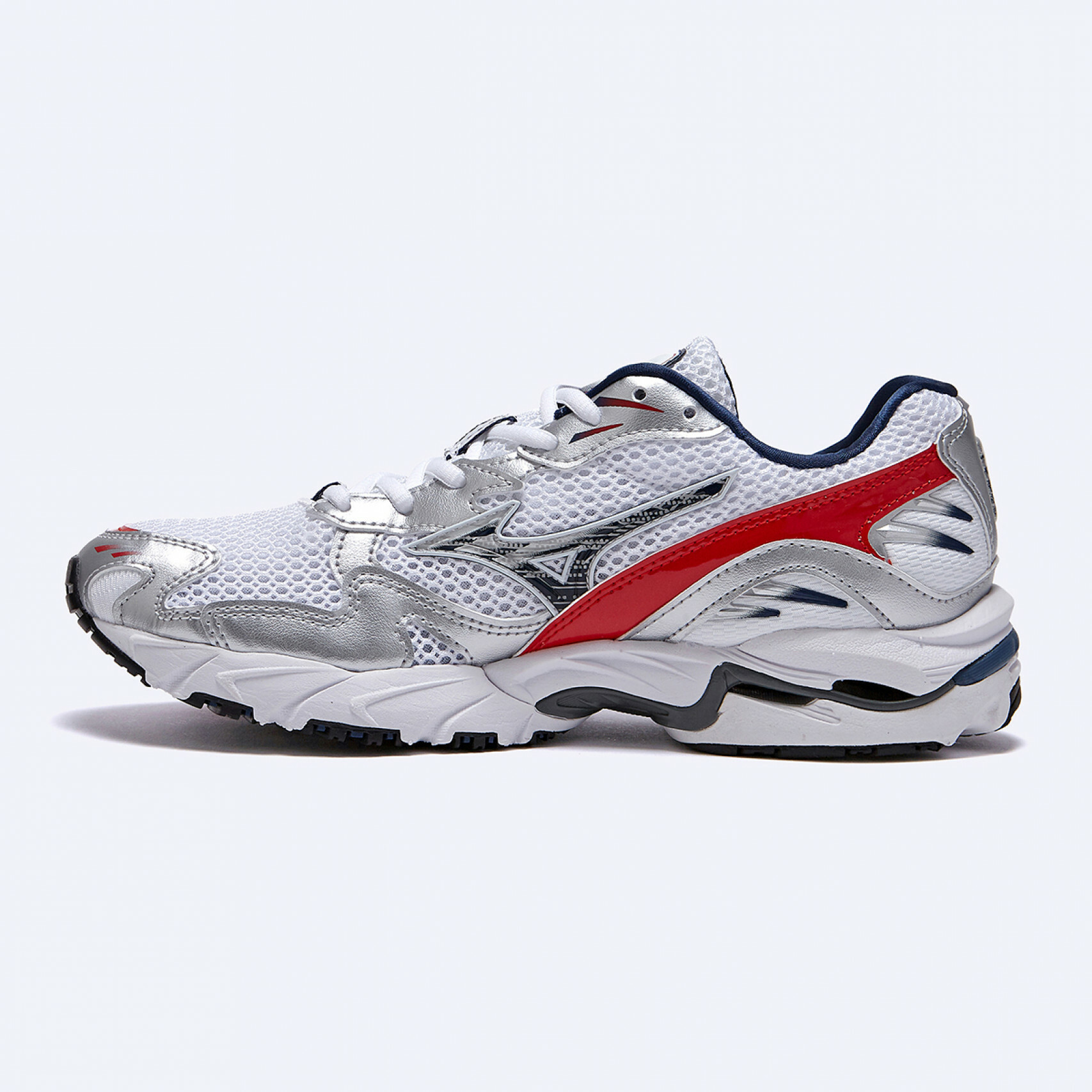 Mizuno Wave Rider 10 紅銀