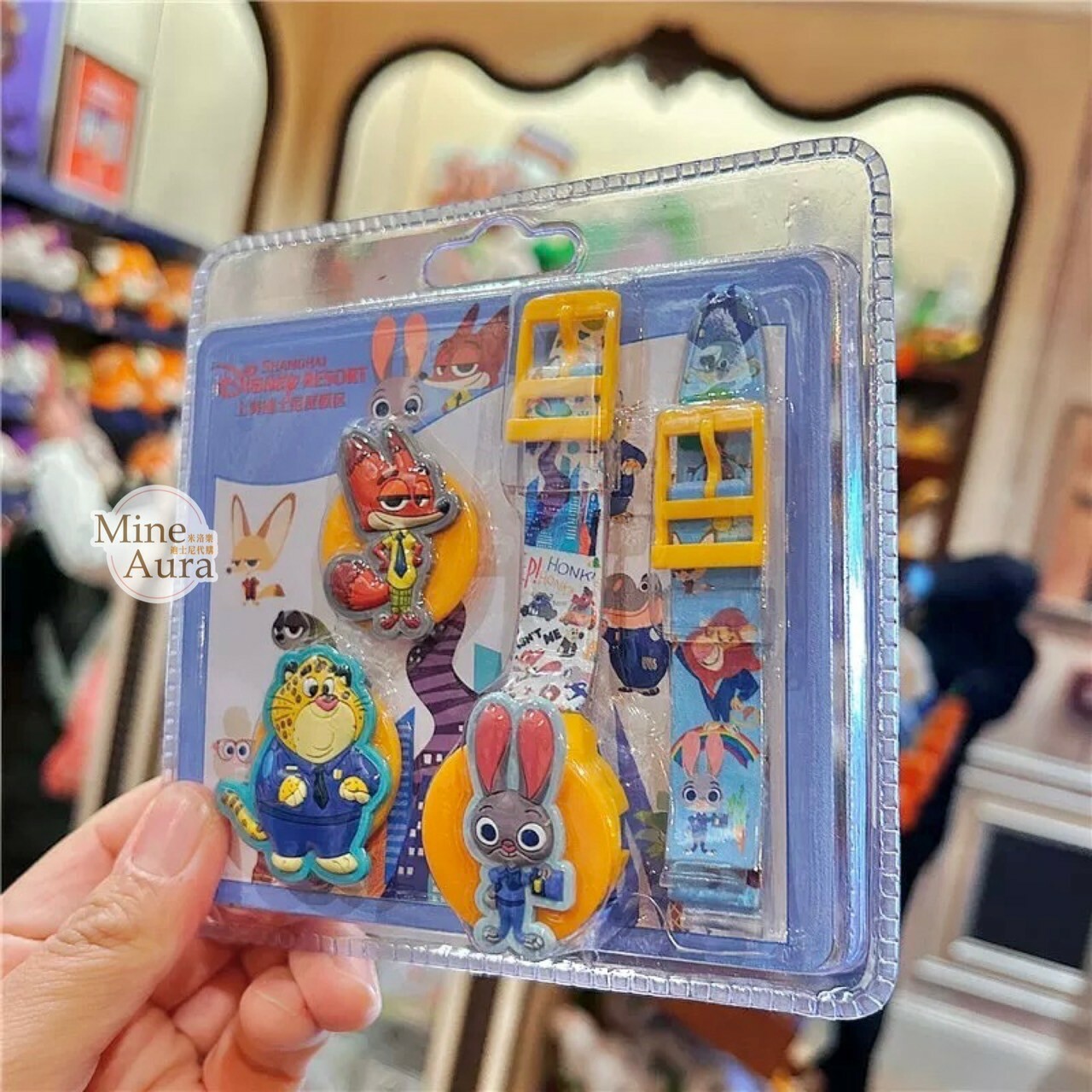 動物方城市 Zootopia 造型 可換錶蓋 兒童 手錶 -上海迪士尼樂園