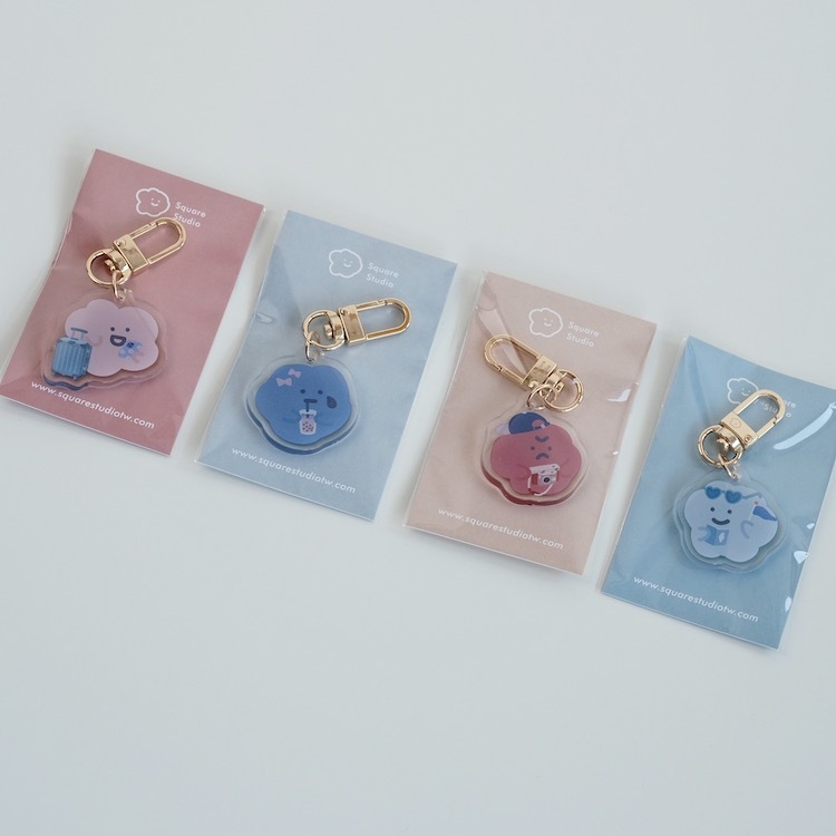 旅行系列壓克力吊飾