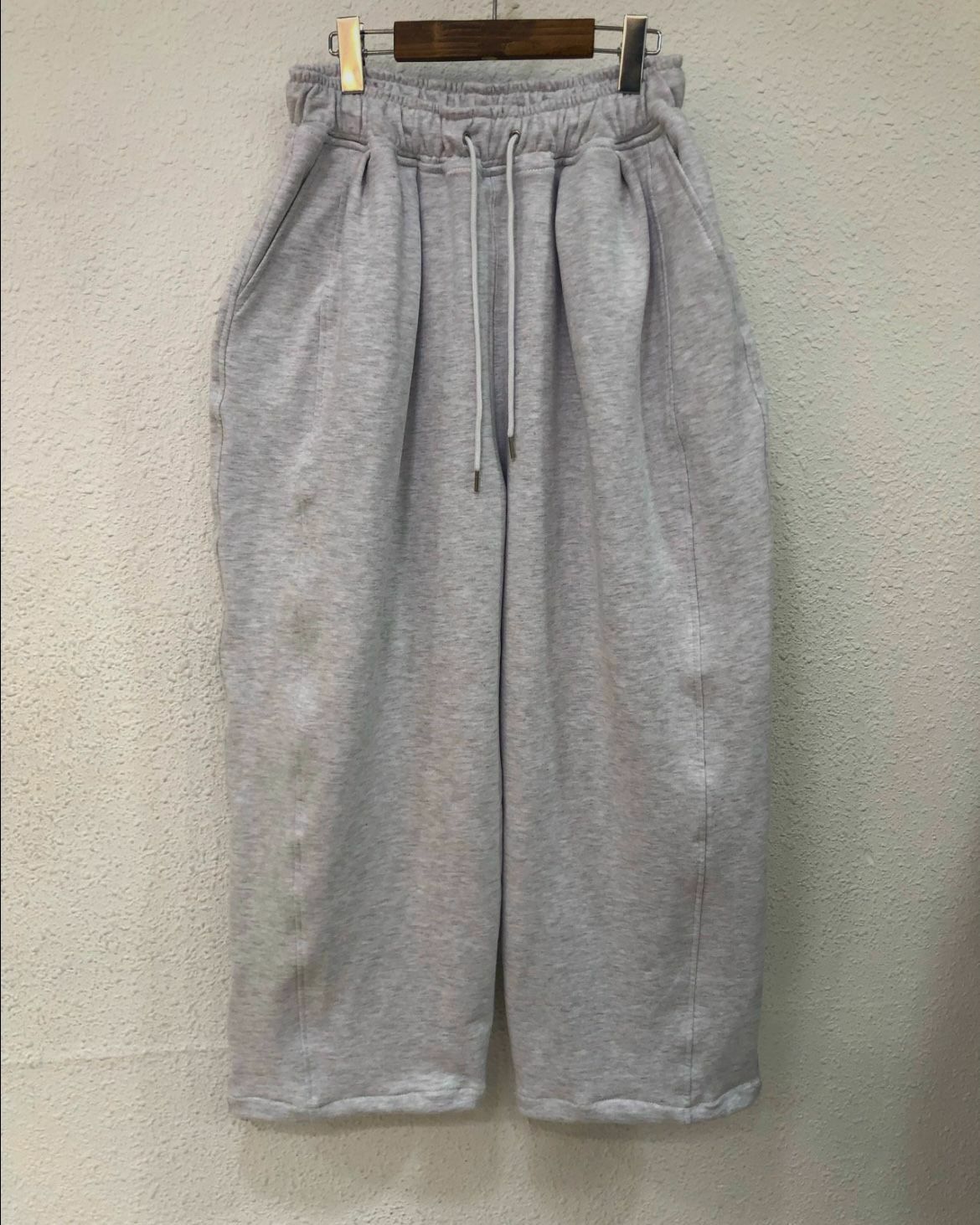 淨色棉質可束腳運動褲 P2716