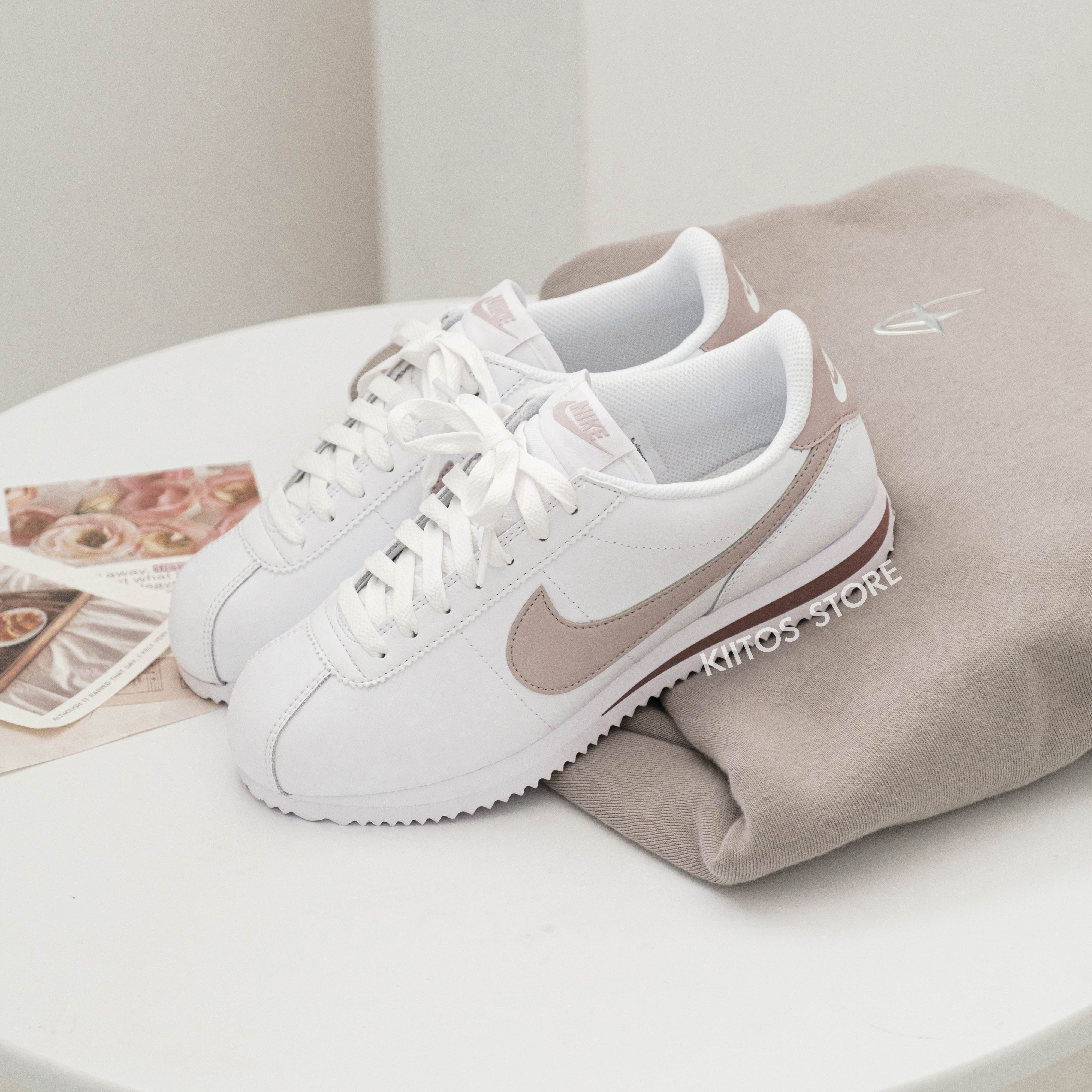 Nike cortez dusty outlet rose