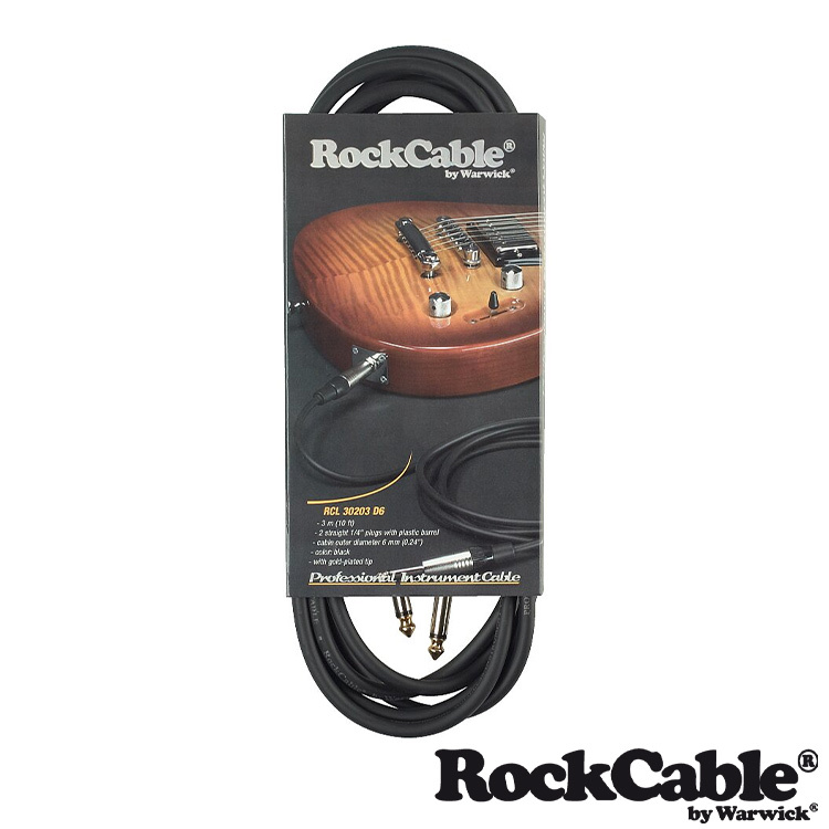 RockCable RCL 30203 D6 3M 樂器導線