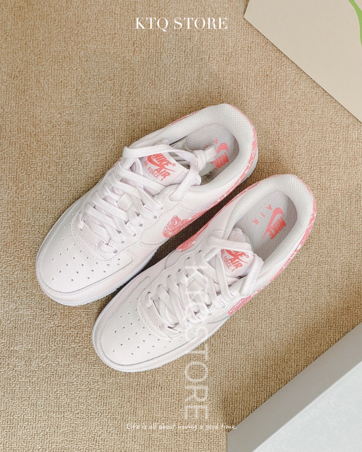 KTQ STORE ‧  Nike Air Force 1 Low "Pink Paisley" 粉色變形蟲 FD1448-664
