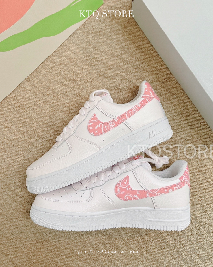 KTQ STORE ‧  Nike Air Force 1 Low "Pink Paisley" 粉色變形蟲 FD1448-664