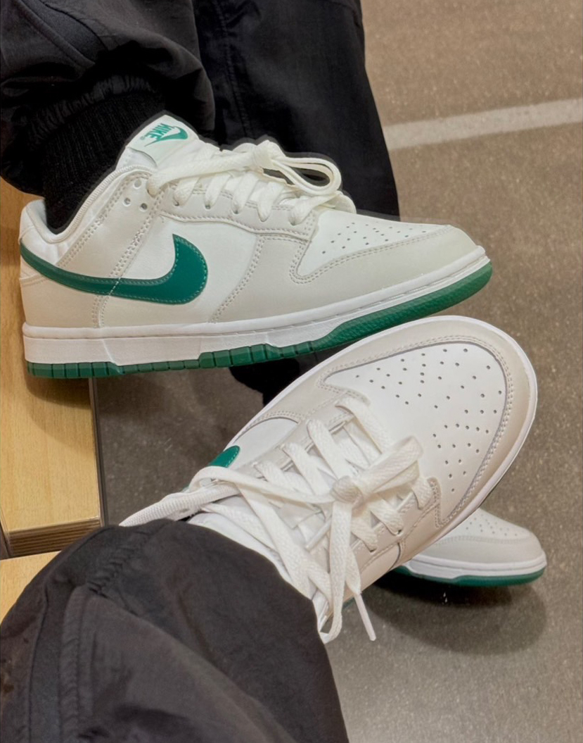 Nike Dunk Low Retro 白綠孔雀石DV0831-107