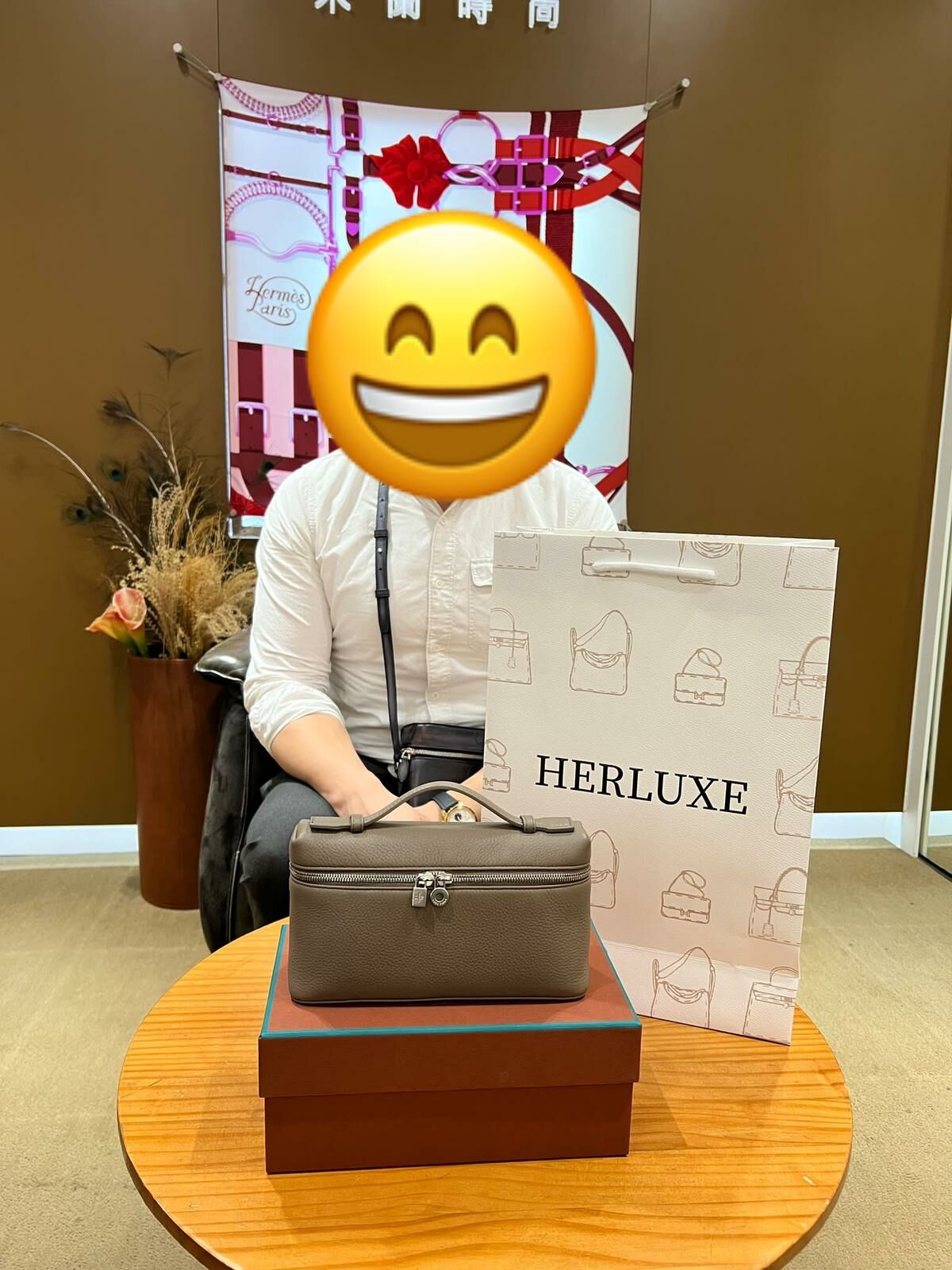 【 感謝支持 】型男先生來幫靚靚pick up L19大象灰🥳 近排大熱款🔥 靚靚見到我哋有現貨🤗 即刻拍板確認訂單❤️‍🔥 多謝你嘅支持與信任🫶