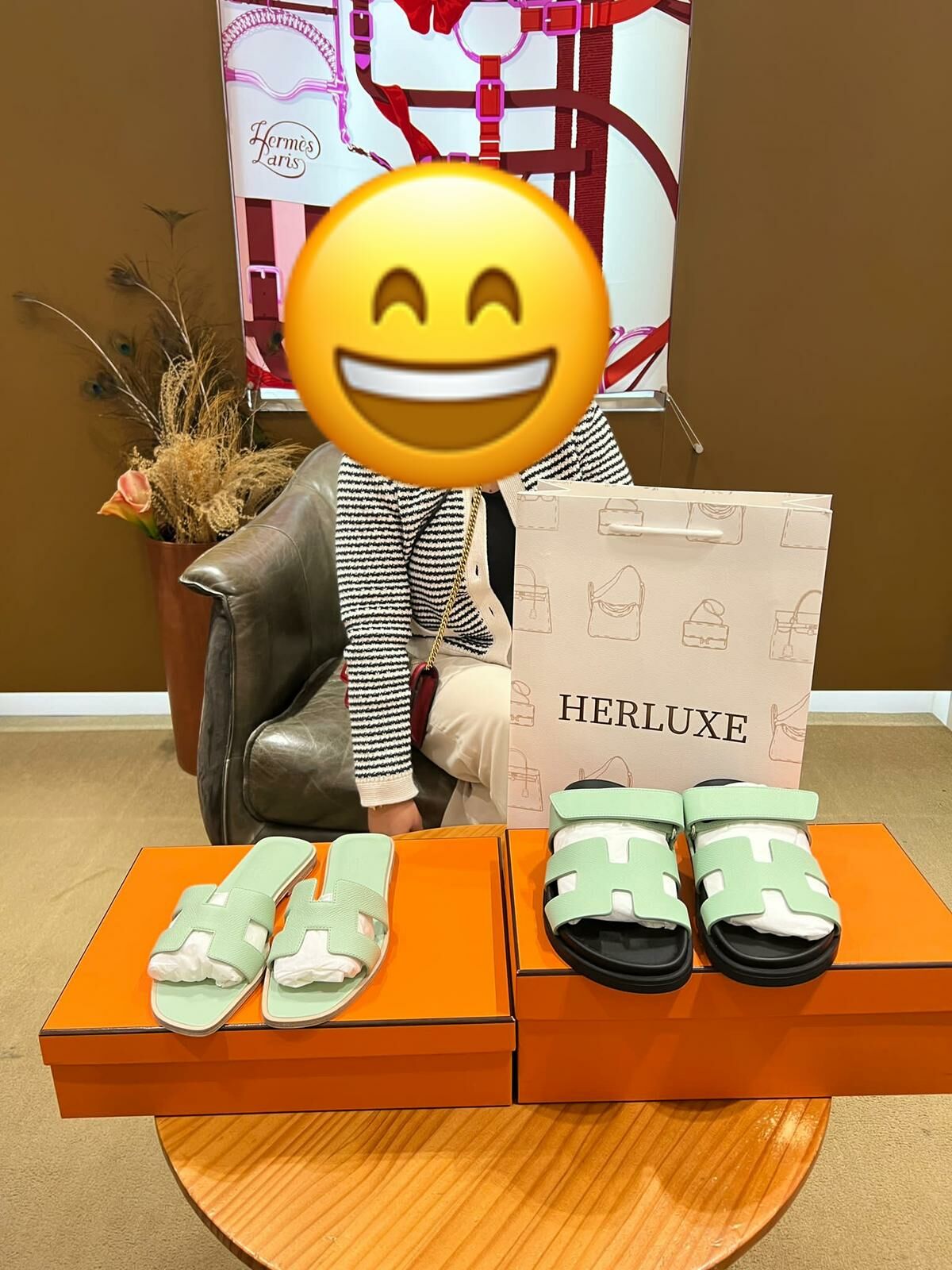 【 感謝支持 】爽快靚靚來買咗兩對氣泡綠拖鞋🥳 上腳舒適👍🏻 靚靚爽快埋單帶走🎉 多謝你嘅支持🫶