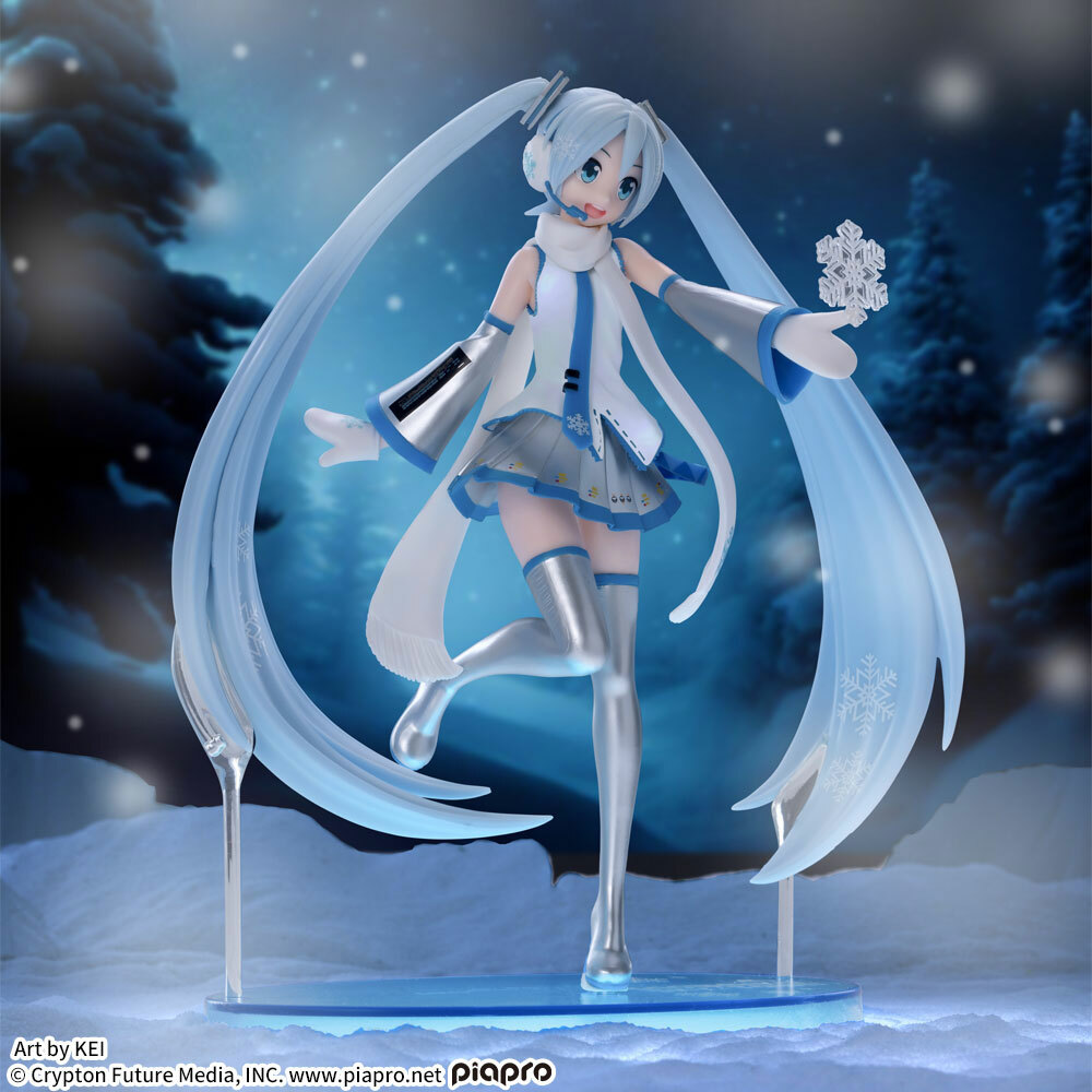 SEGA 初音未來SNOW MIKU 雪初音LUMINASTA 景品