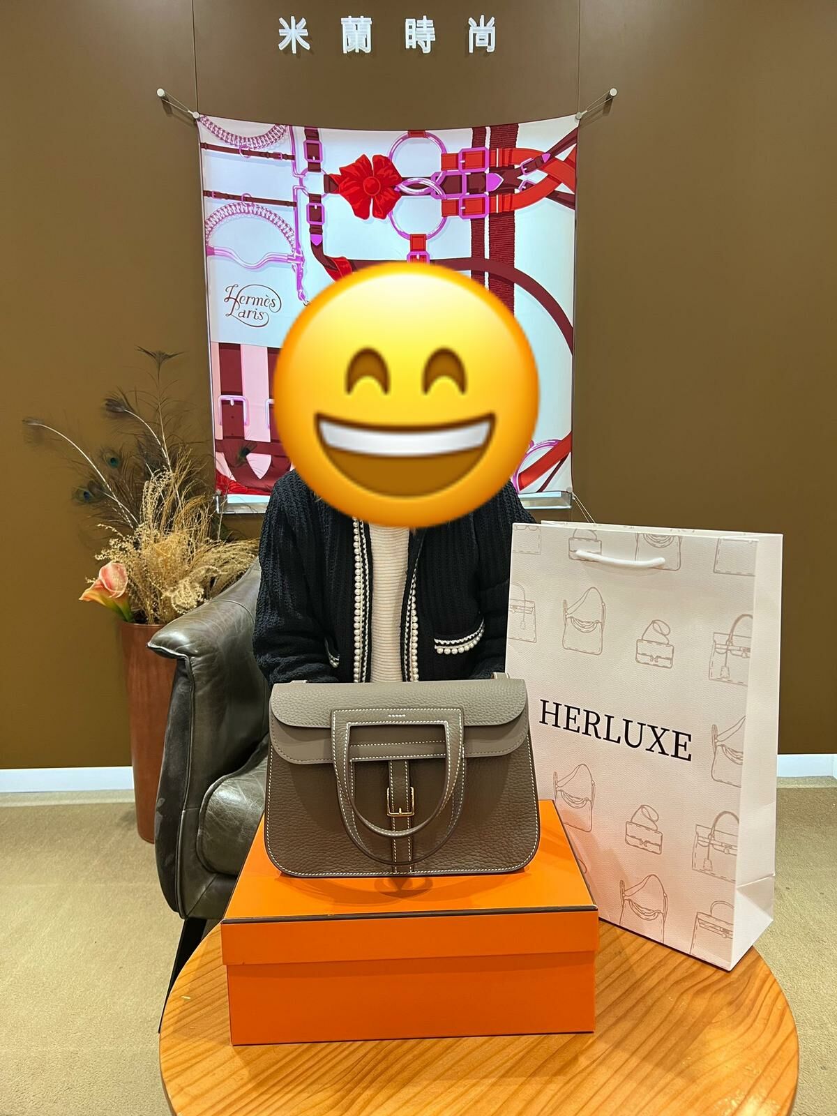 【 感謝支持 】爽快靚靚來pick up halzan 25大象灰🐘 呢款袋通勤用好ok👍🏻 靚靚可以拎新袋返工啦😎 多謝你嘅支持與信任🫶💪