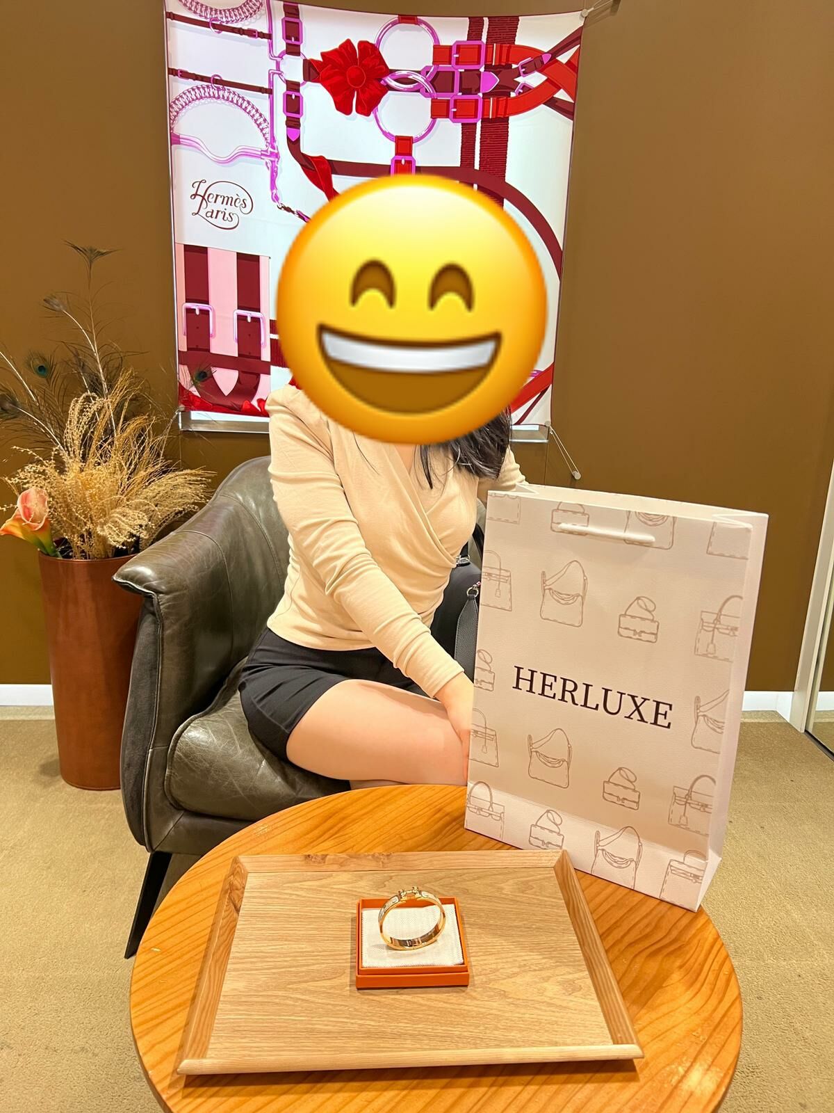 【 感謝支持 】馬迷靚靚一眼比呢個手鐲花紋吸引🥳  即刻拍板帶走💸 鐘意我哋有門店又有現貨🤗 多謝你嘅支持🫶