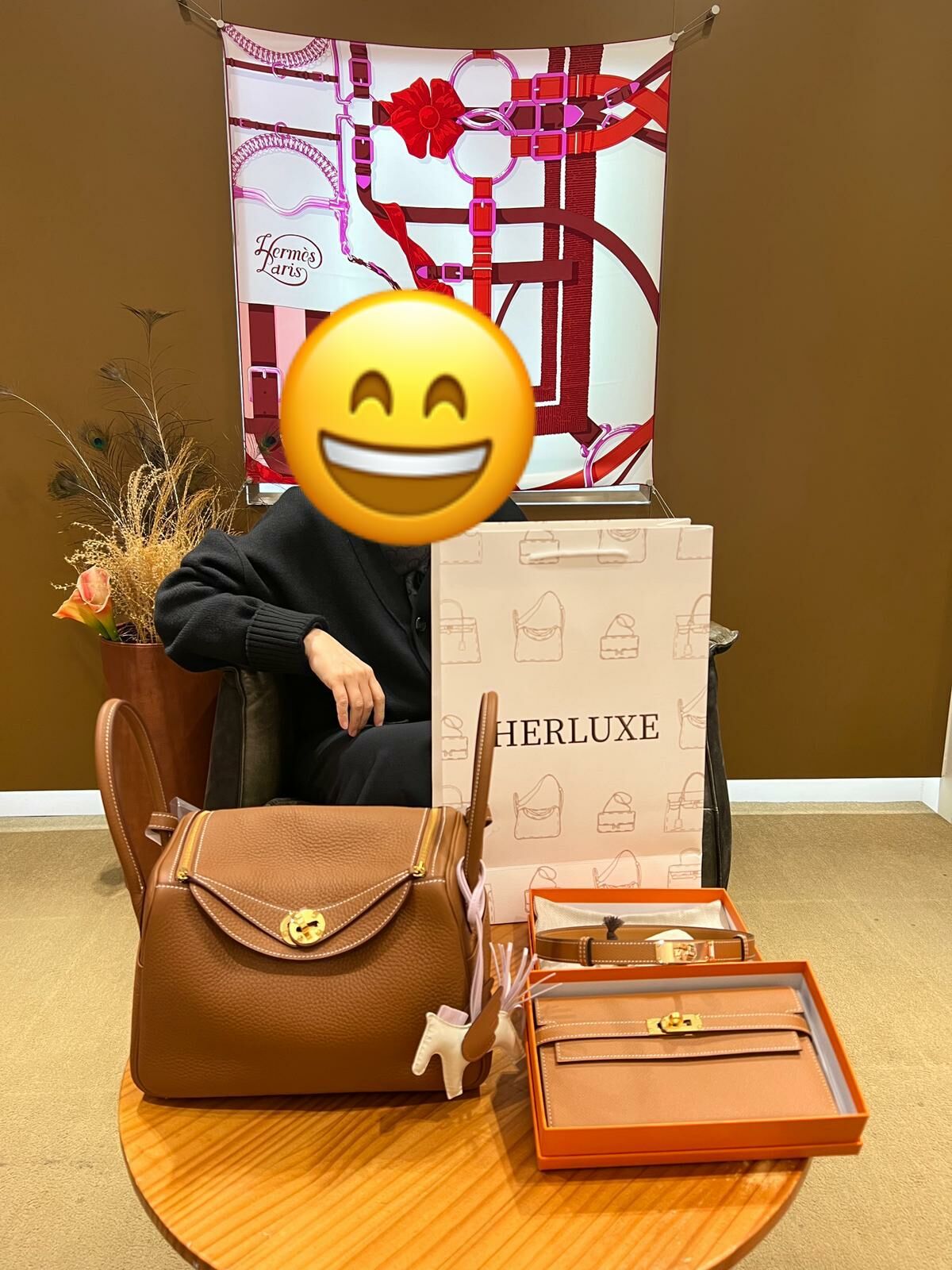 【 感謝支持 】爽快靚靚一口氣抱走lindy 26金金 kelly wallet 金金同Kelly belt 金金🥳 計劃包包用Kelly belt 做肩帶😍 呢個搭配非常特別👍🏻 靚靚非常開心可以買到心儀貨品❤️ 多謝你嘅支持同信任🫶💪