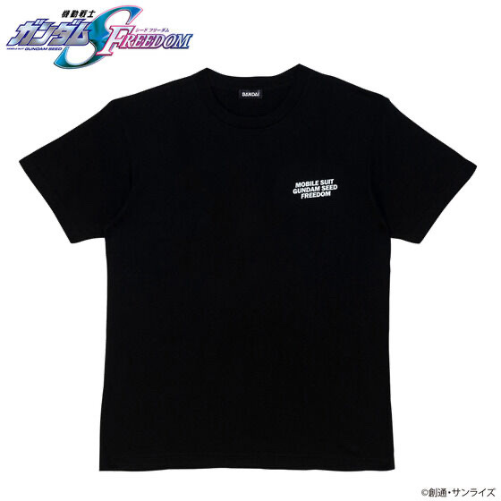 Pbandai 預訂2024/8月 機動戦士ガンダムSEED FREEDOM メカビジュアル フルカラーTシャツ
