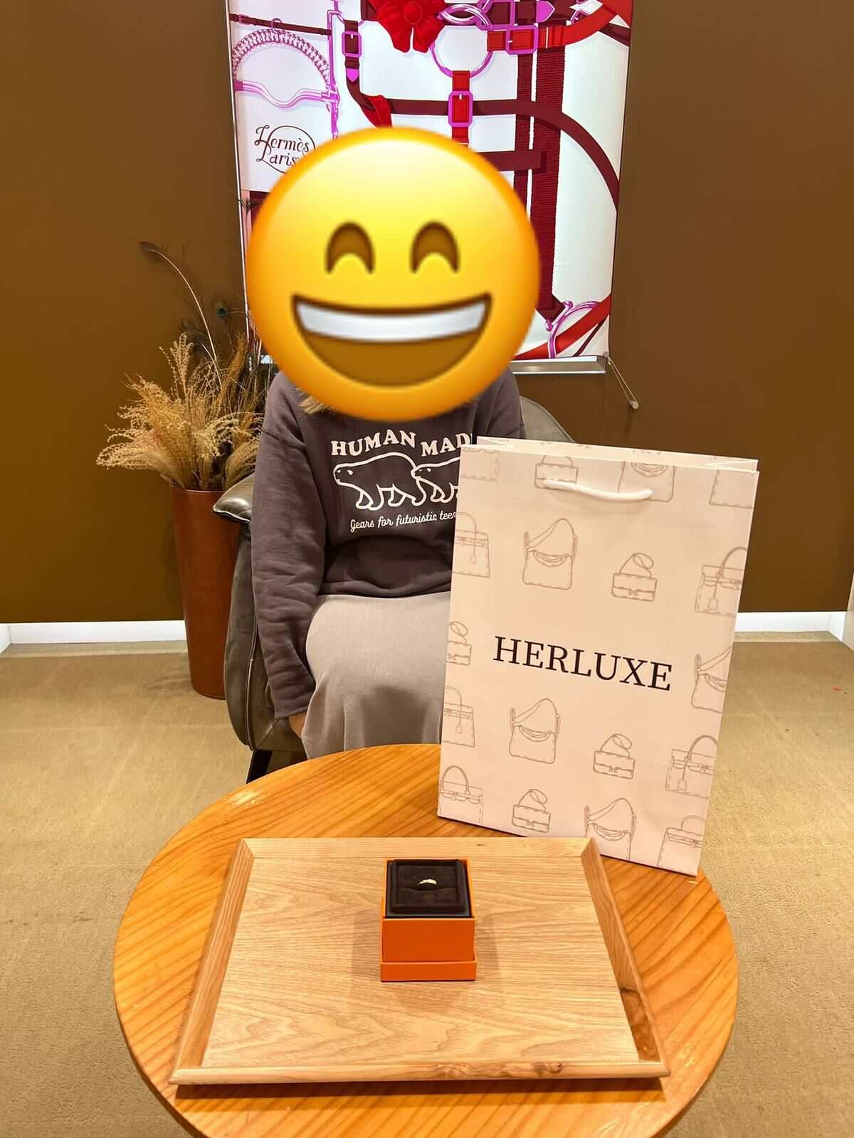 【 感謝支持 】熟客靚靚來購買戒指💍 非常開心遇到剛好size嘅😍 價錢又抵買💸 爽快埋單帶走🥰 多謝你嘅支持🫶