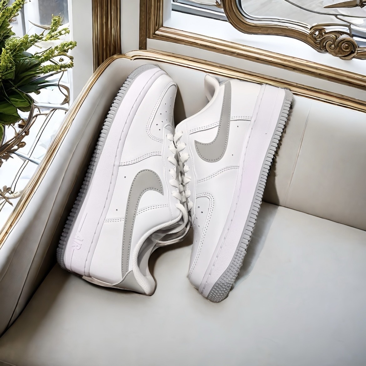 <快速出貨> Nike Air Force 1 Low Light Smoke Grey 煙灰 灰白 AF1 低筒