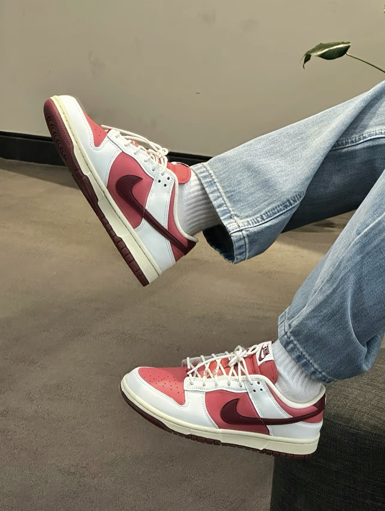 NIKE Dunk Low 奶油草莓 情人節限定 花 白粉色 串珠 HF0736-161/預購