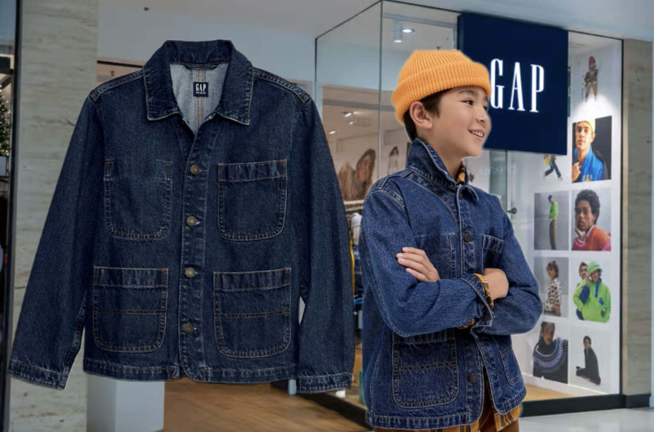 【預購】Gap K012791 大童牛仔外套