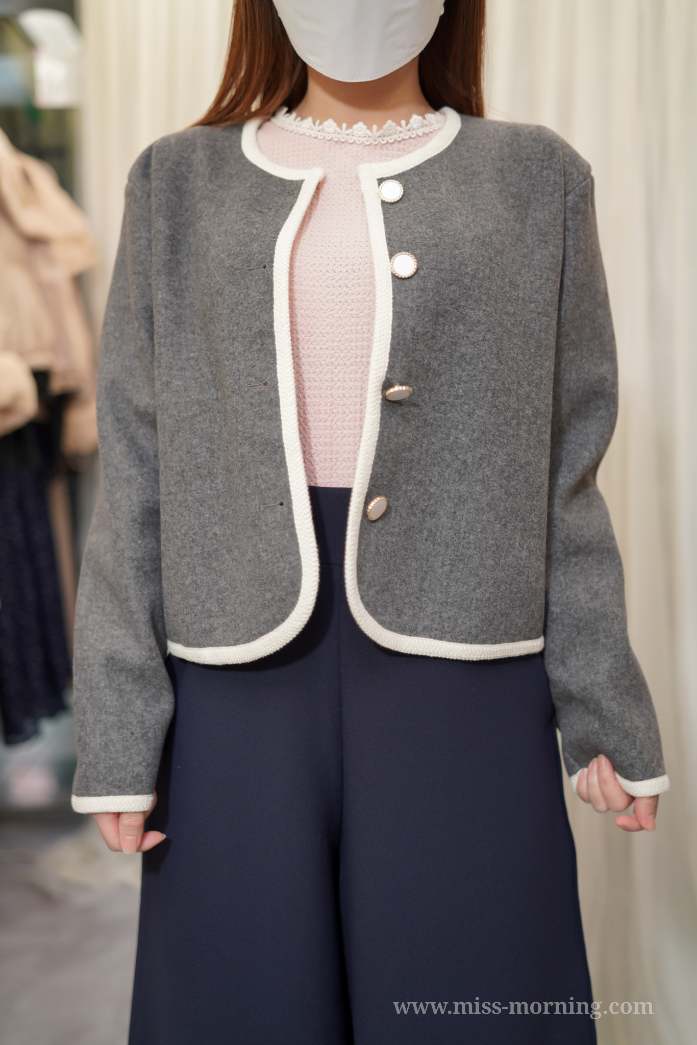 好手感中薄外套(13700)