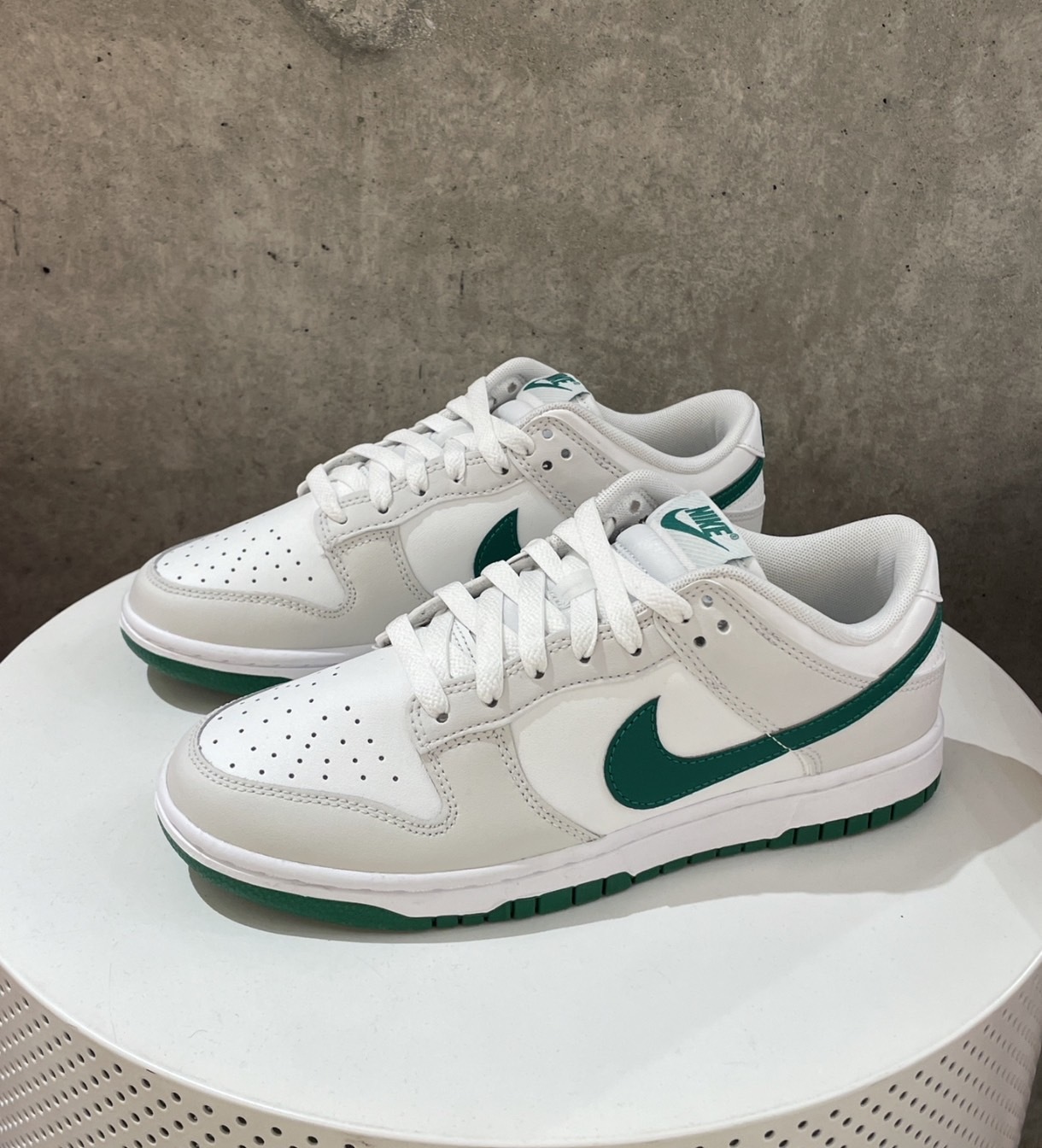 Nike Dunk Low Retro 白綠孔雀石配色