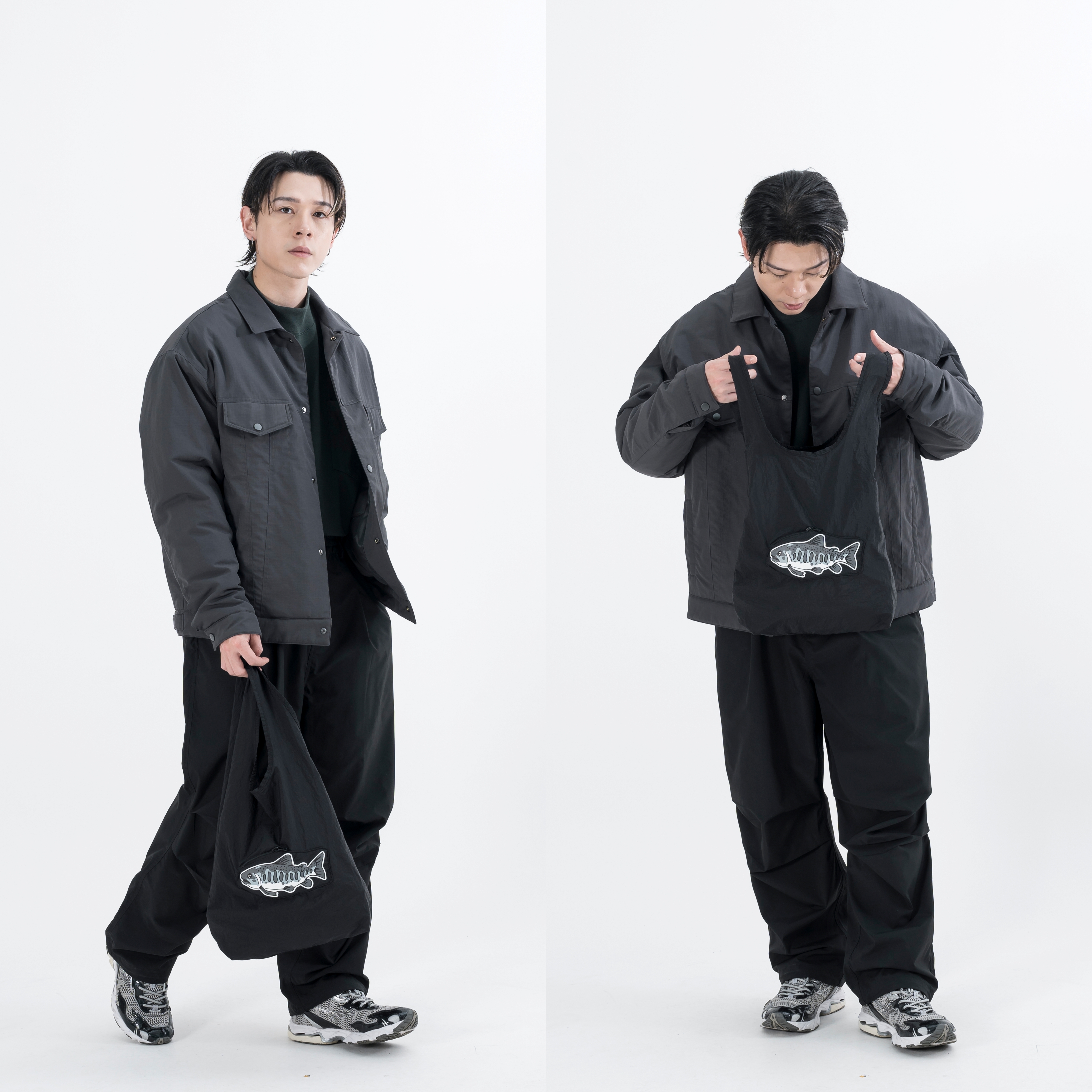 AGILITY HOUSE - CREW Reusable Bag 鮭魚 環保 購物袋 [AH-CREW]