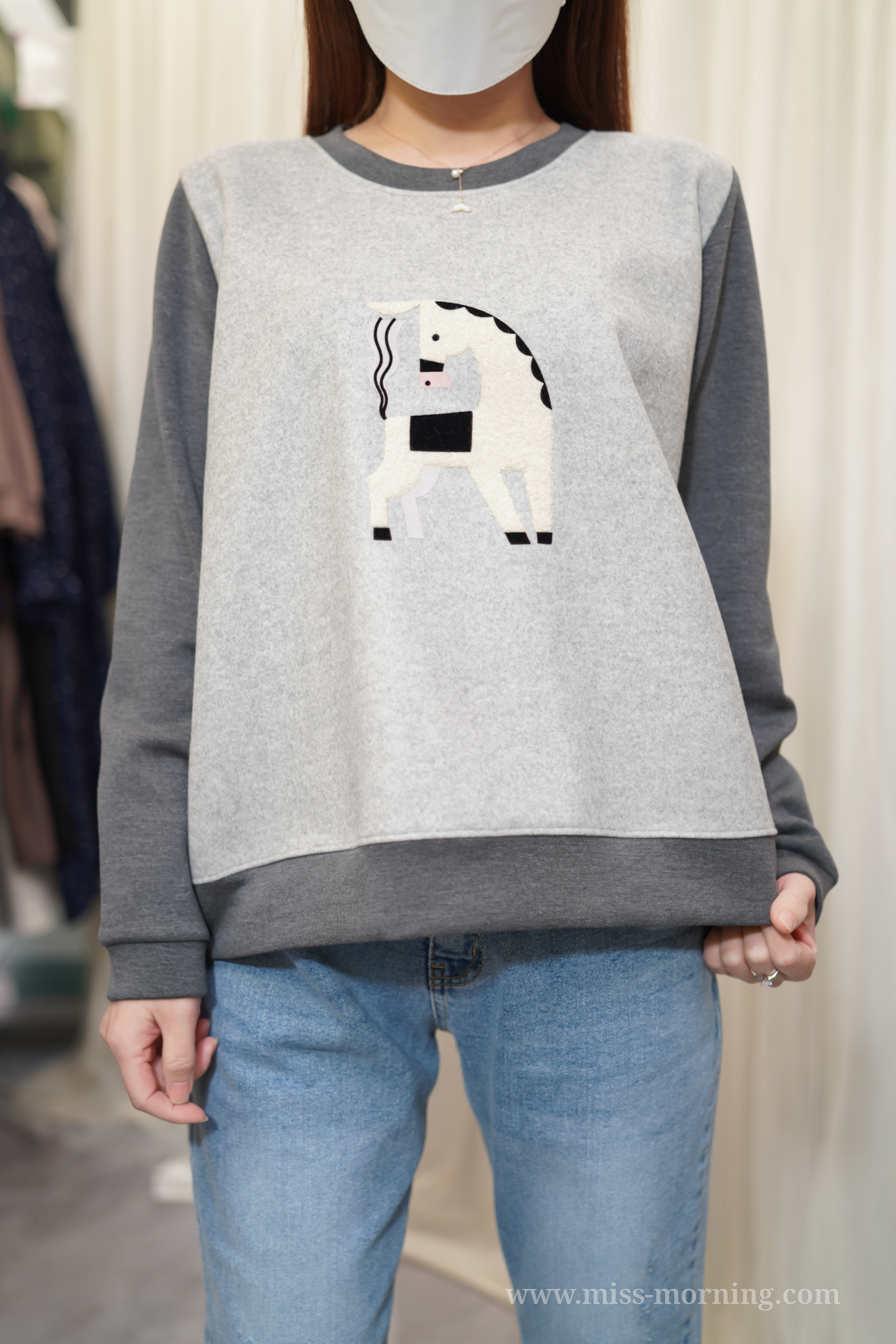 馬到功成太空棉上衣(13701)