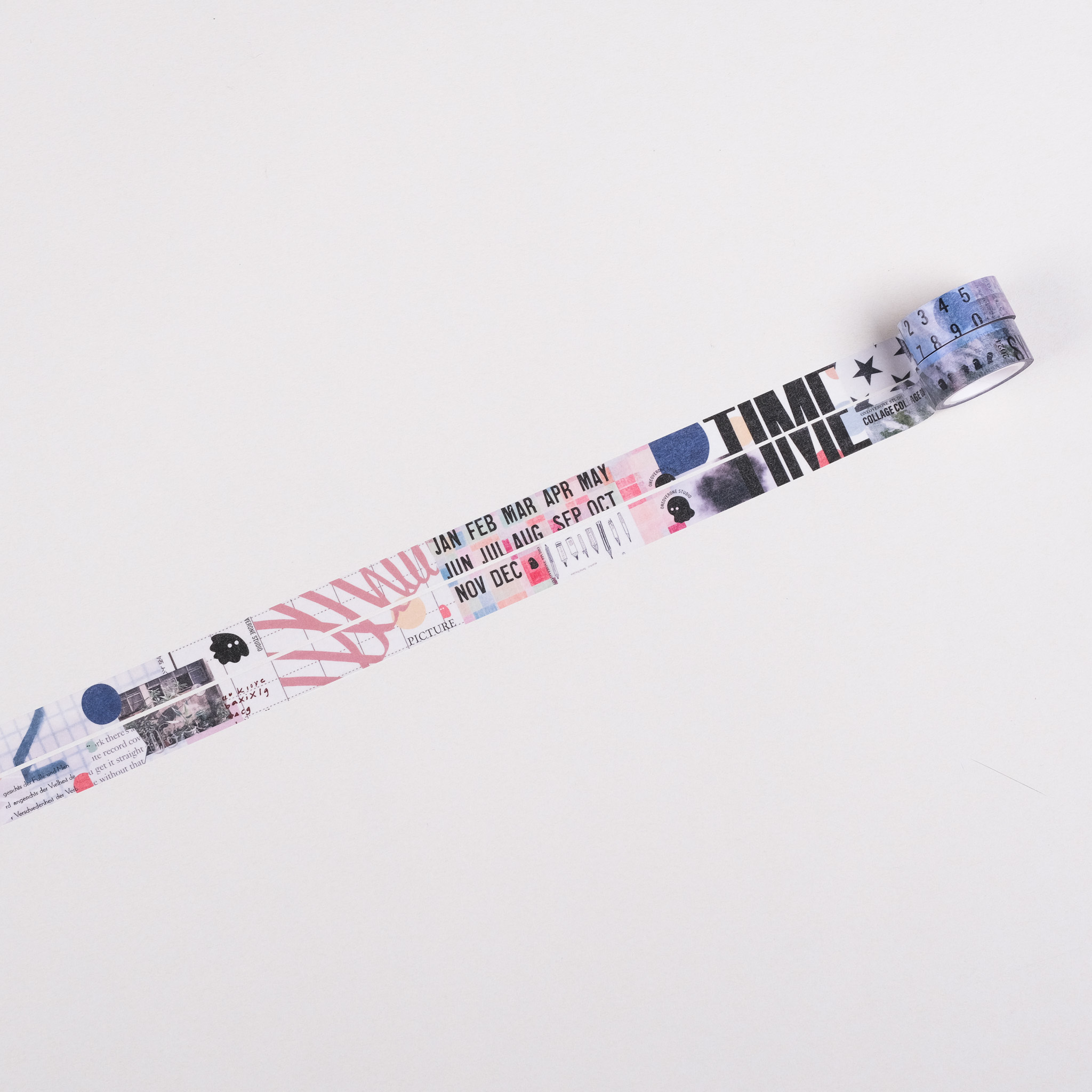 Collage Collage 7-8 紙膠帶｜一分之一工作室 台灣