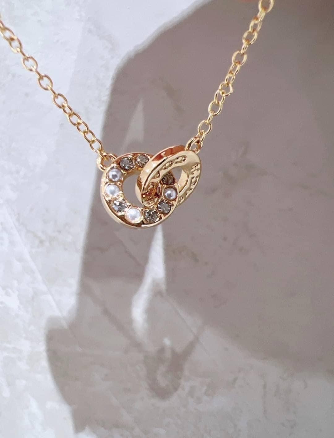 <快速出貨> Coach 珍珠雙圓環系列 項鍊/手鍊