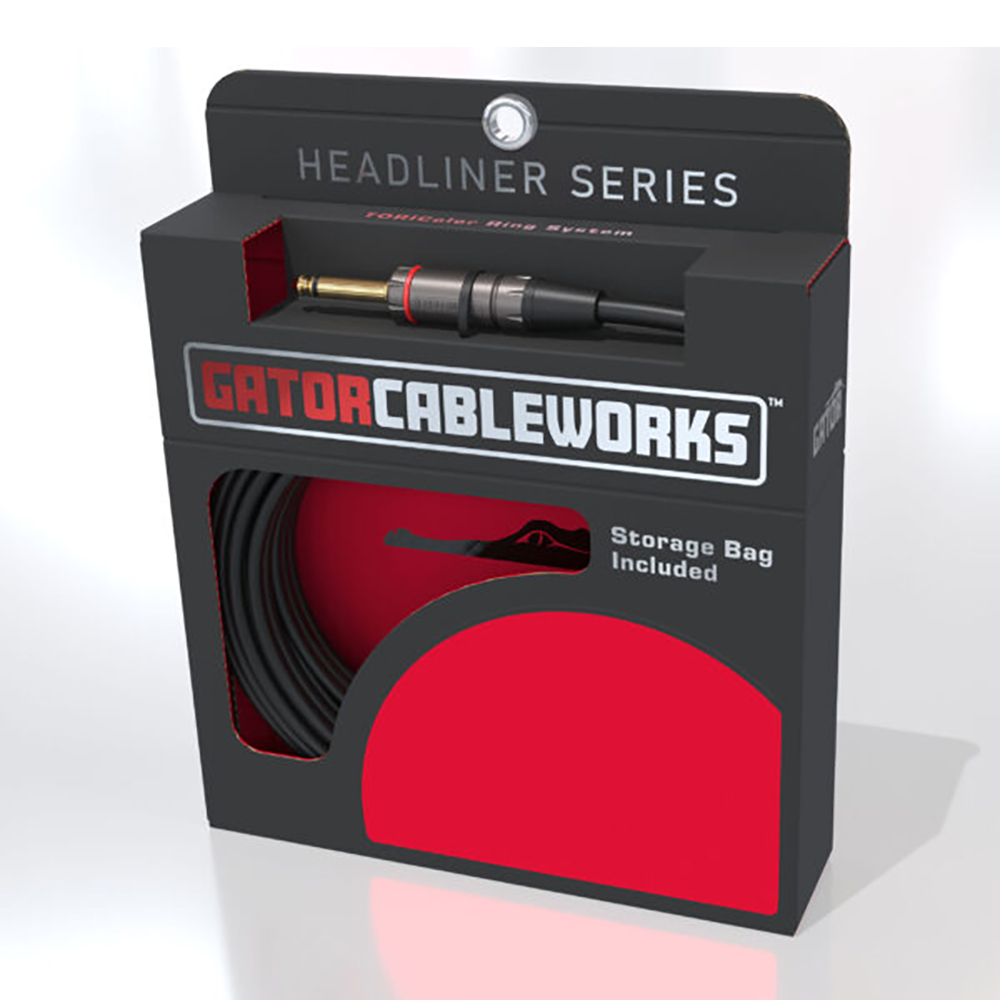 Gator Gator Cableworks HEADLINER 樂器導線 HL-INS-10/HL-INS-10RA 第 3 張圖片｜三峽配件 / 週邊