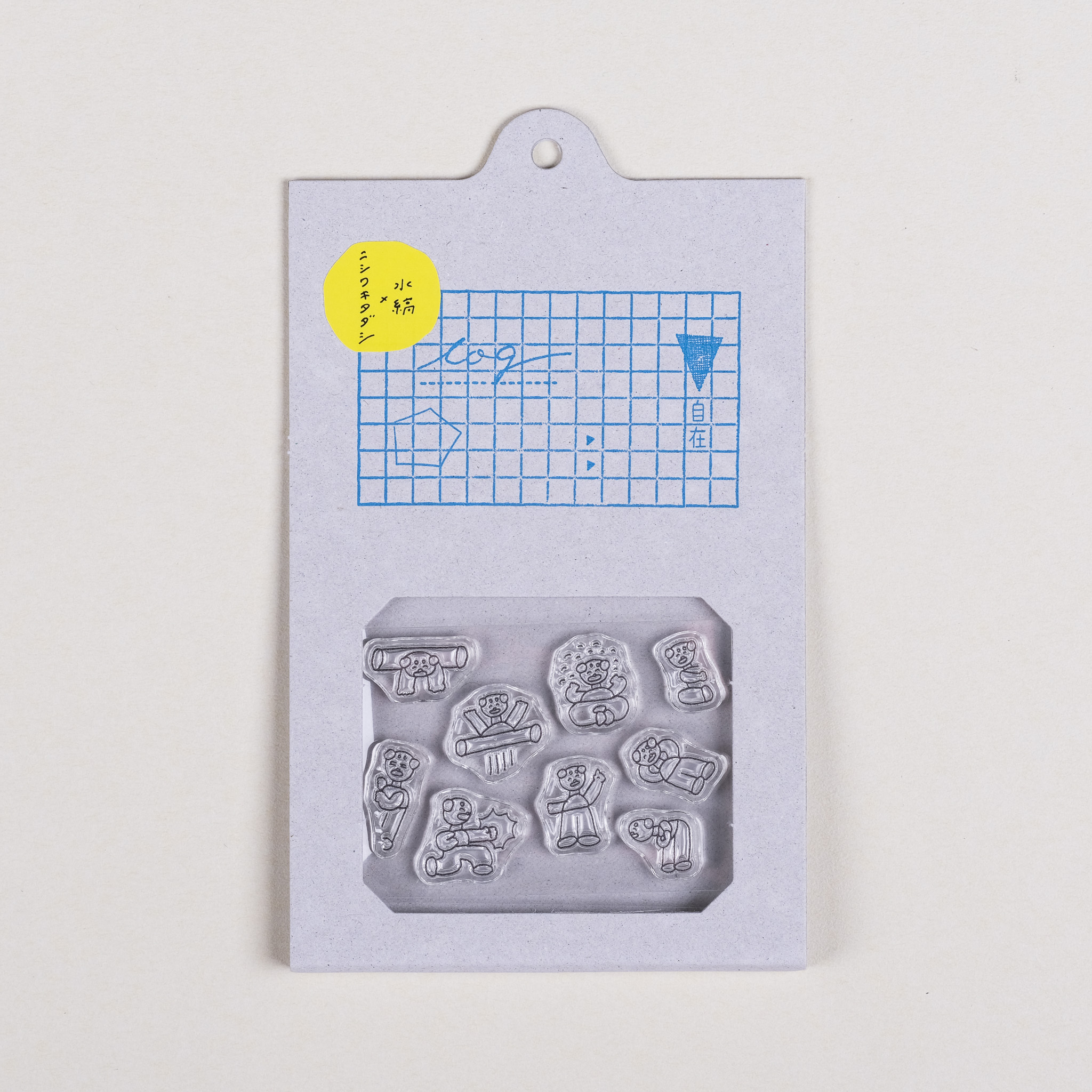 水縞 自在水晶印章 Log｜Tadashi Nishiwaki x 水縞｜Ojisan 歐吉桑｜JAPAN