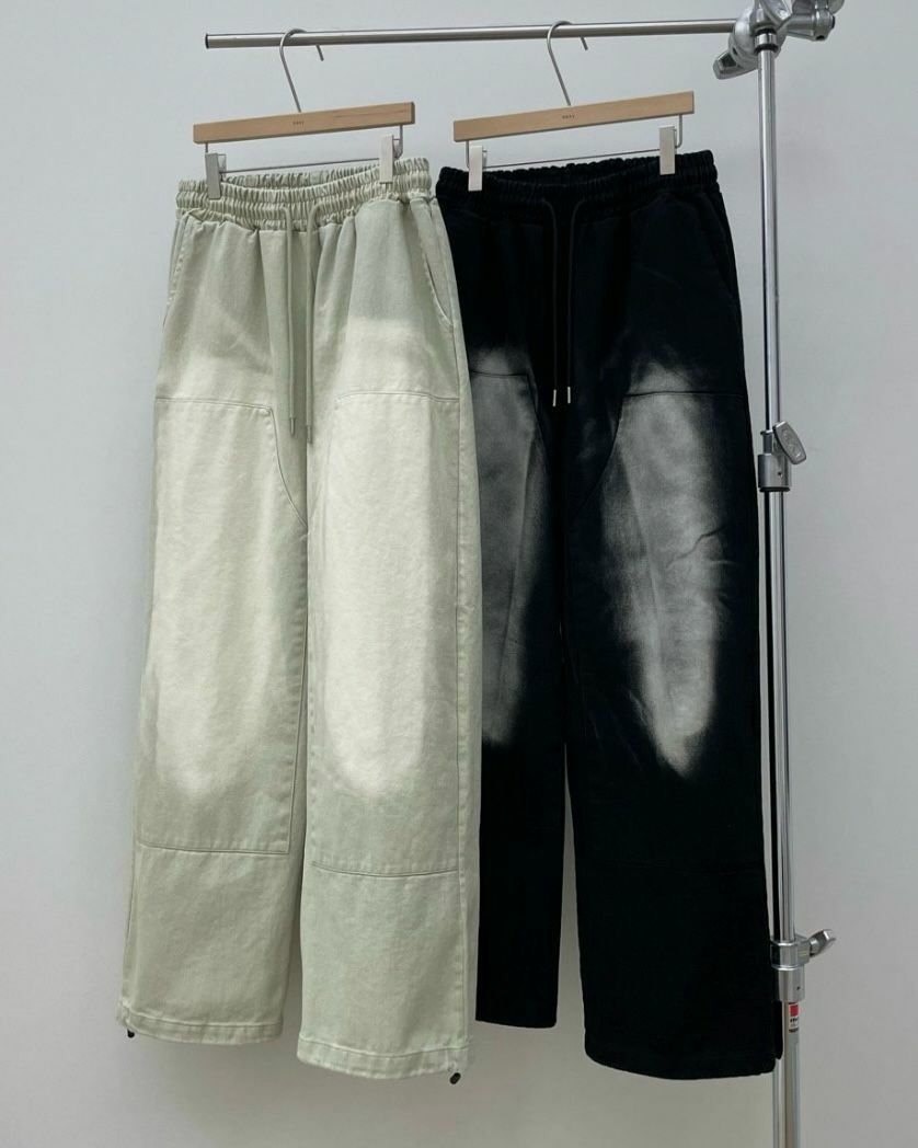 淨色可束腳鬆身褲 Easy-001P