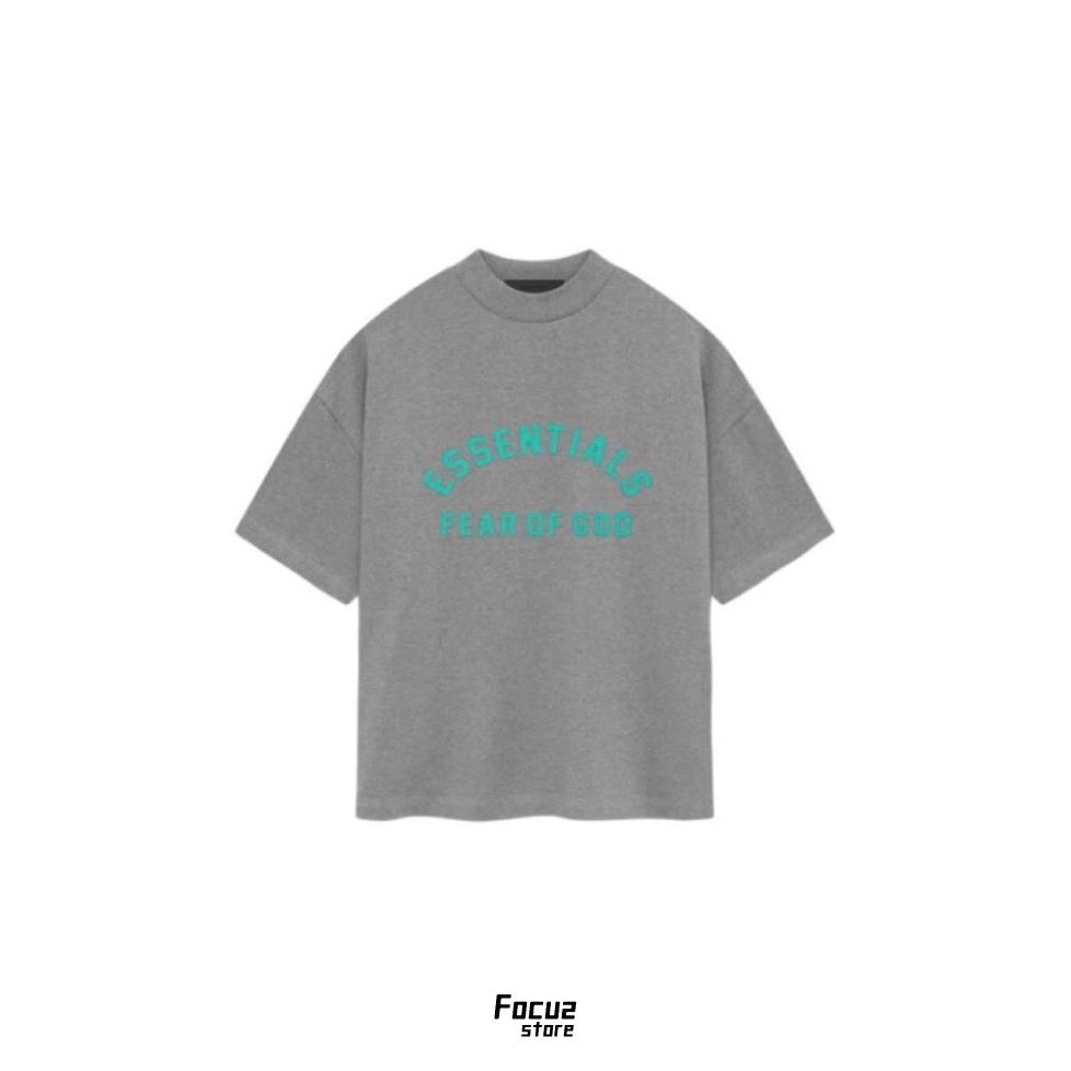 【Focus Store】現貨秒發 Essentials SS24 Crewneck T-Shirt "Dark Heather" 燕麥灰 125SP242003F