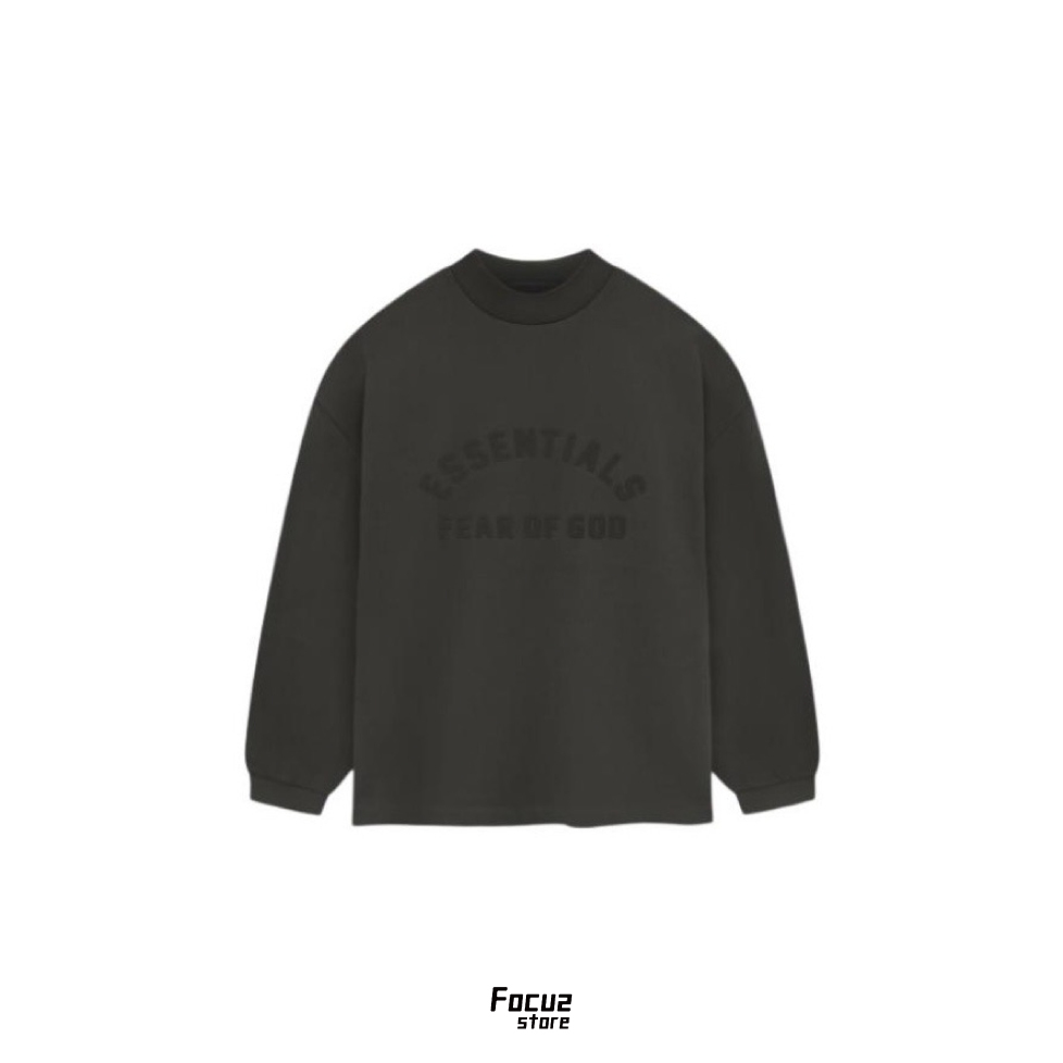 【Focus Store】預購 Essentials SS24 Longsleeve T-Shirt "INK" 石墨灰 125SP242010F