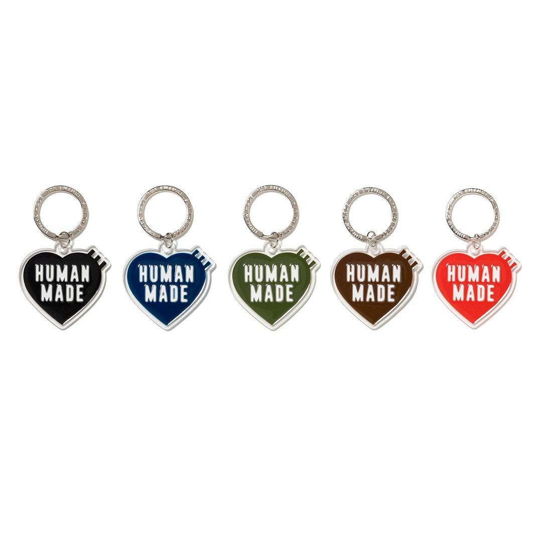 現貨一個免運┃HUMAN MADE HEART KEYRING 店鋪限定 愛心 鑰匙圈