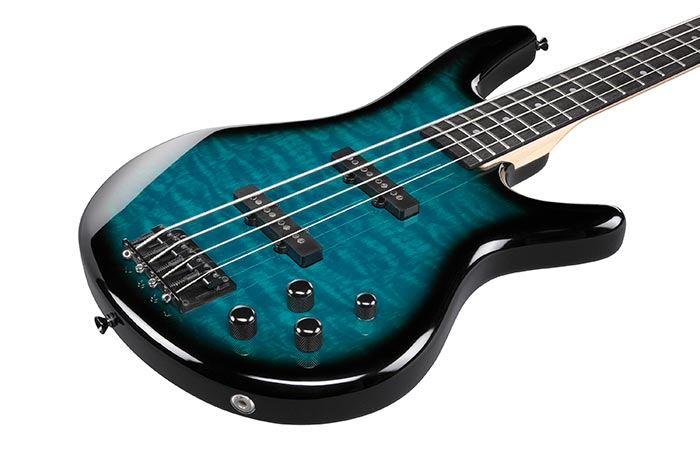 Ibanez Ibanez GSR280QA TMS 電貝斯 透明漸變海洋色 第 2 張圖片｜三峽吉他 / Bass