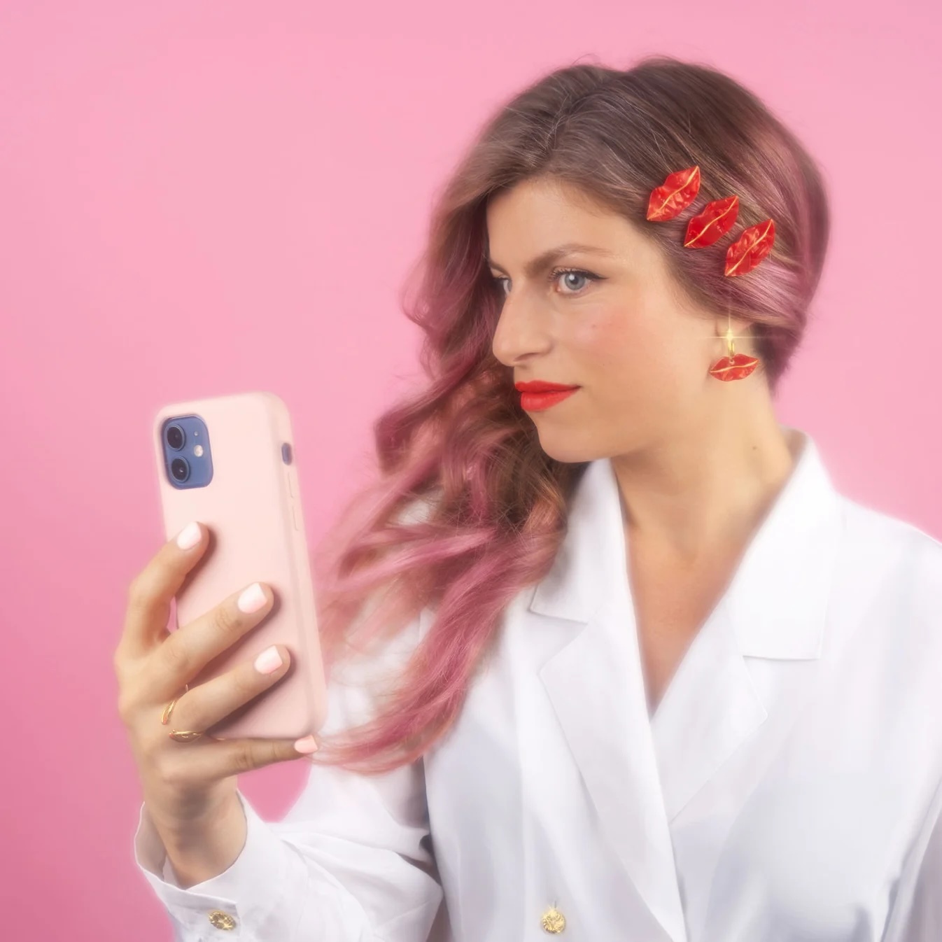 LIPS HAIR CLIP｜Coucou Suzette