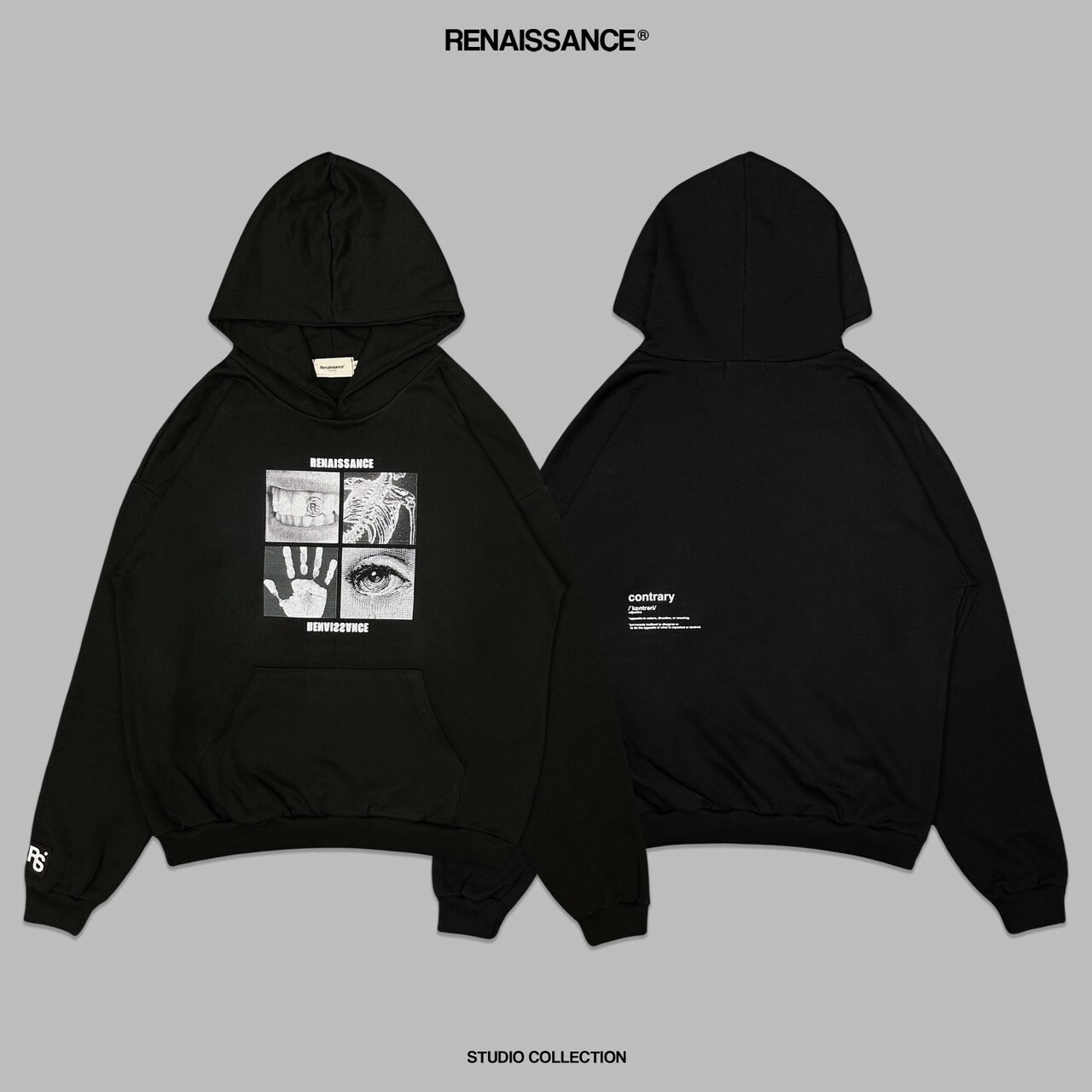 RENAISSANCE 負片圖像 倒反Logo Mood帽T ‘’ Contrary Photos Hoodie ‘’