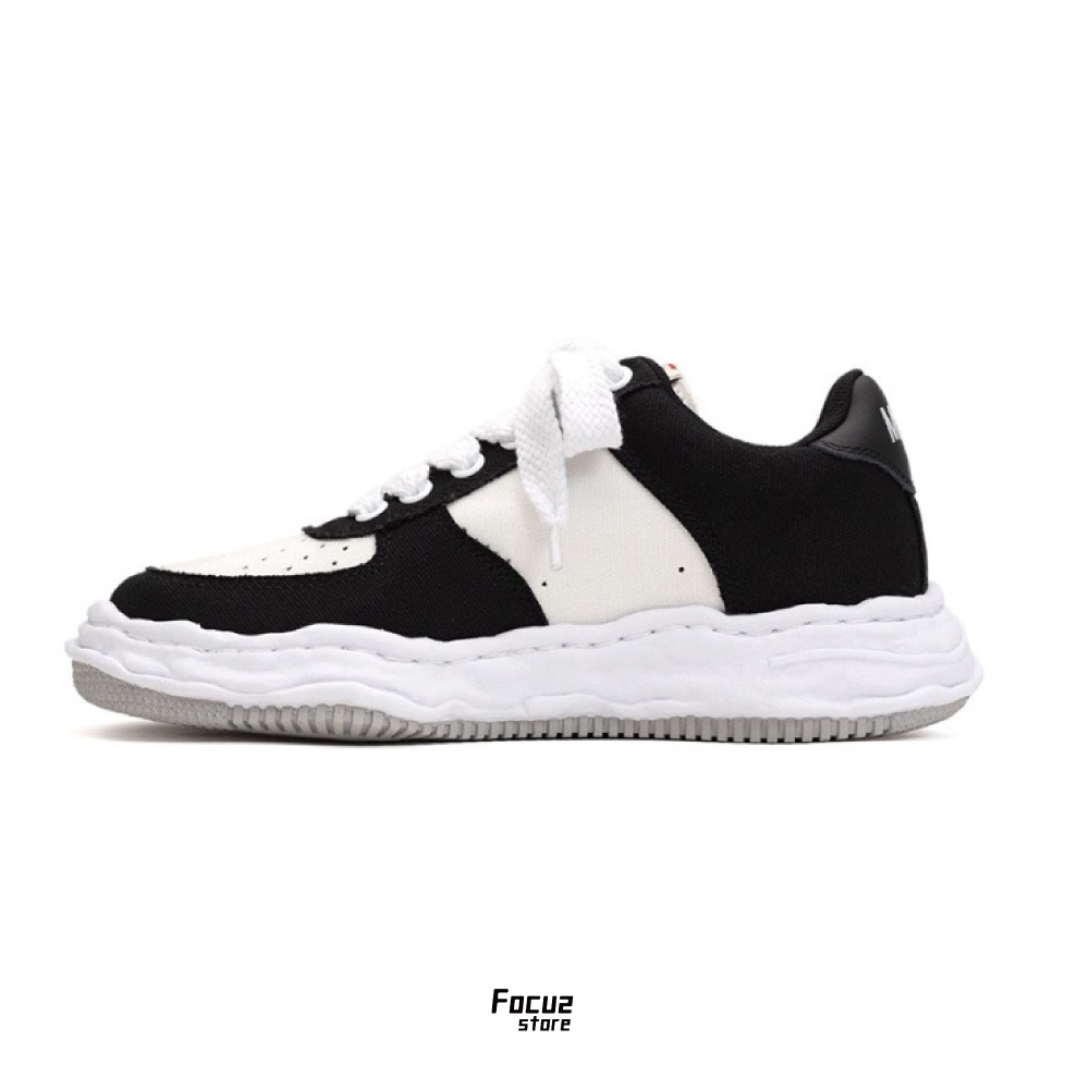 【Focus Store】現貨秒發 Maison Mihara Yasuhiro Wayne OG Sole Canvas Low-Top "Black & White" MMY 帆布鞋 黑白 A10FW720
